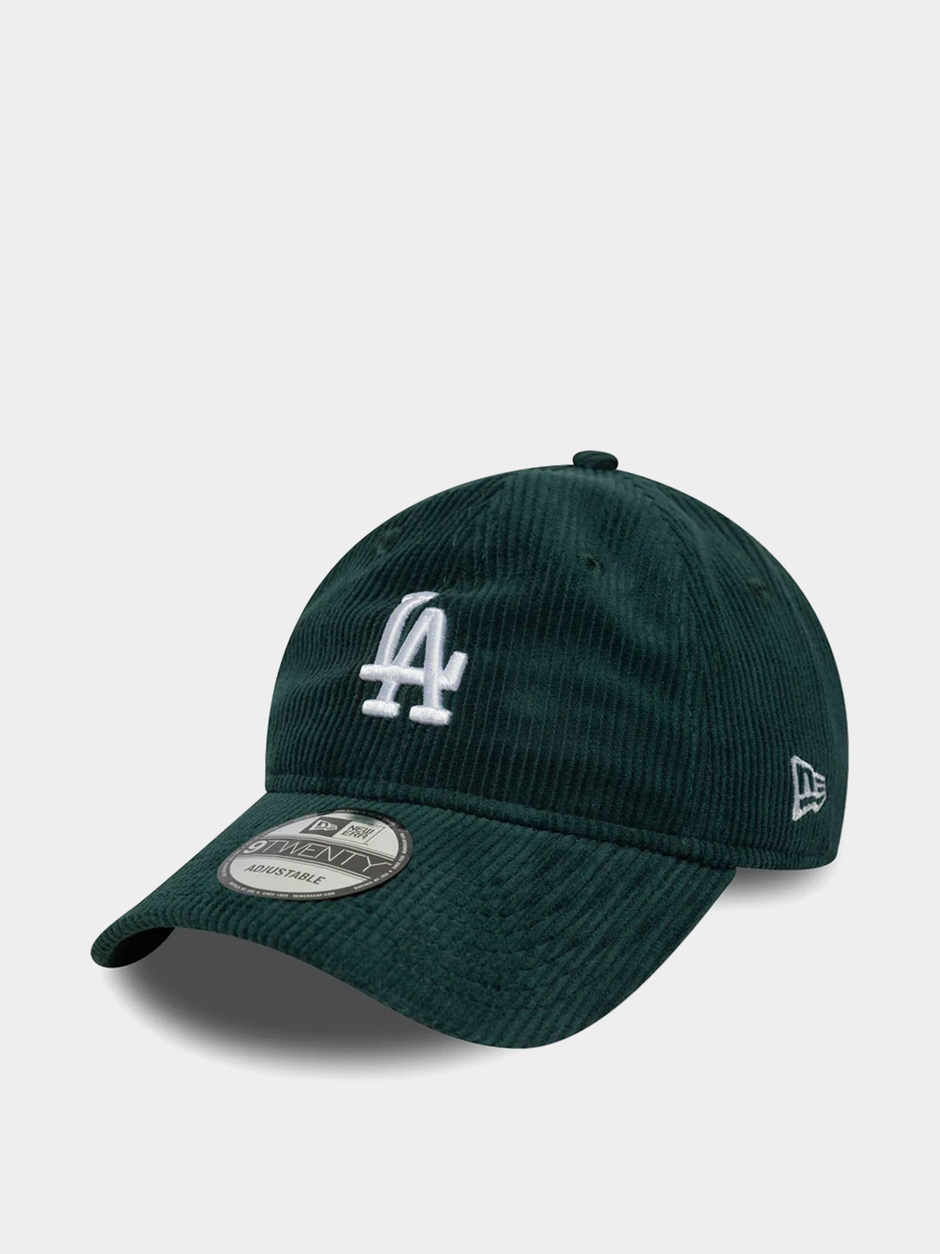 Kšiltovka  New Era Cord 9Twenty Los Angeles Dodgers (dark green)