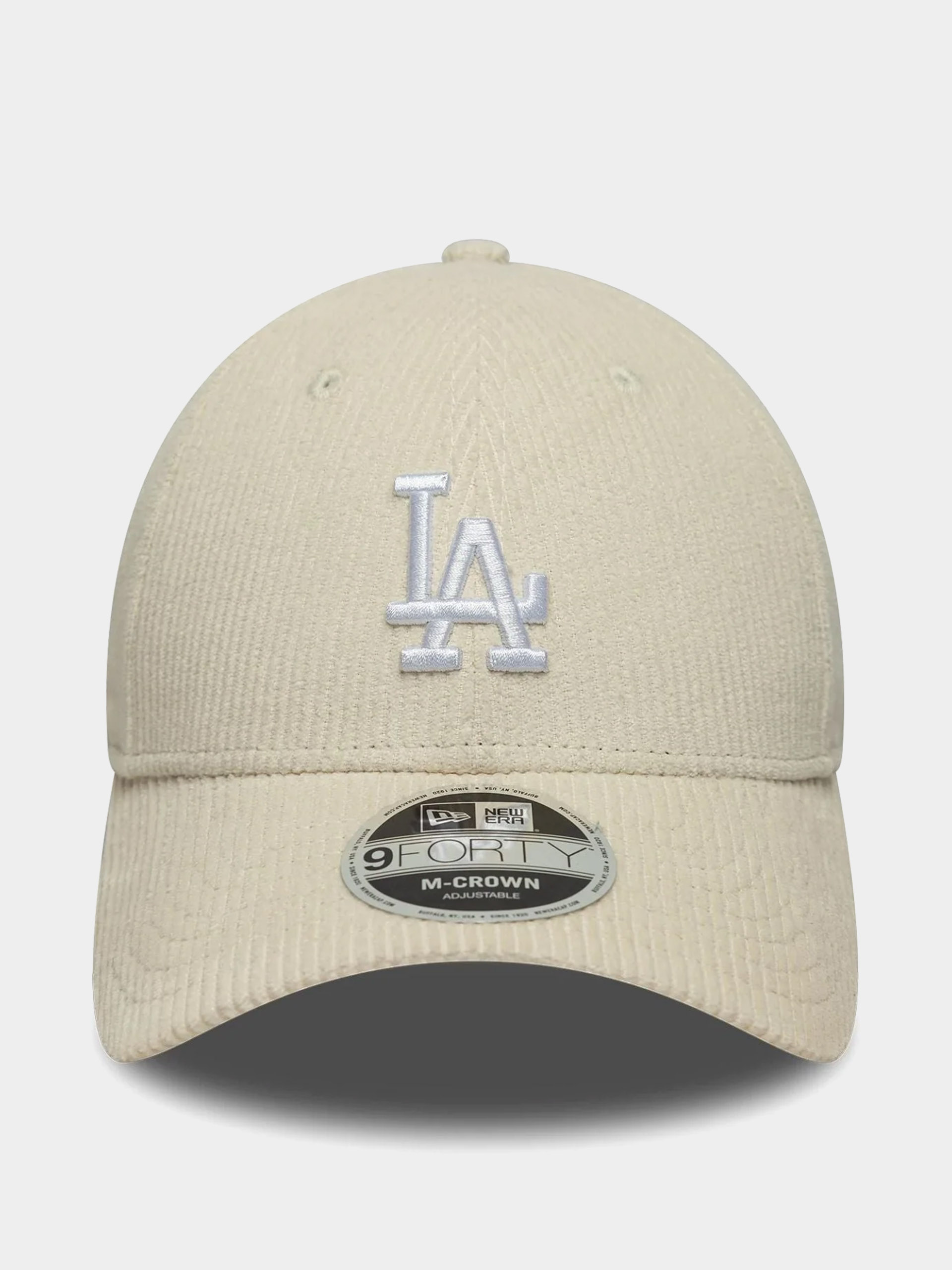 Kšiltovka  New Era Cord 9Forty Mc Los Angeles Dodgers (light cream)