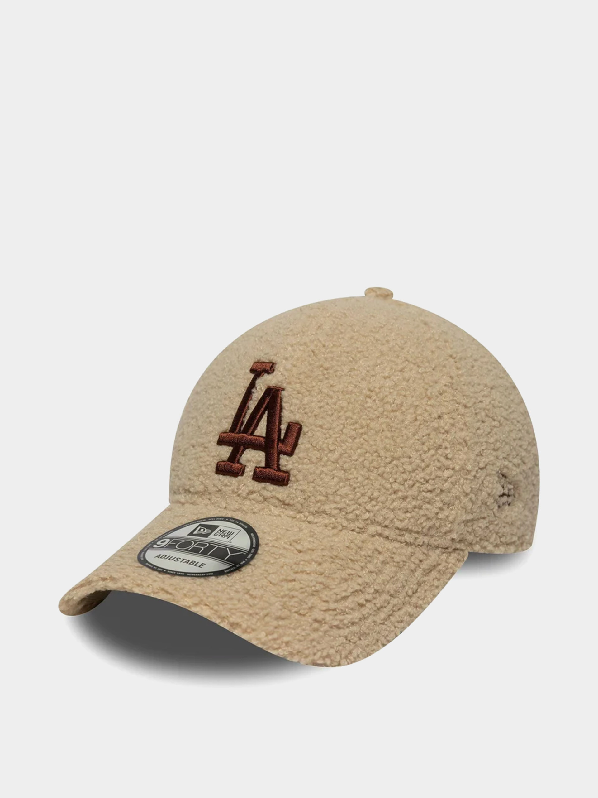 Kšiltovka  New Era Borg 9Forty Los Angeles Dodgers (light cream)