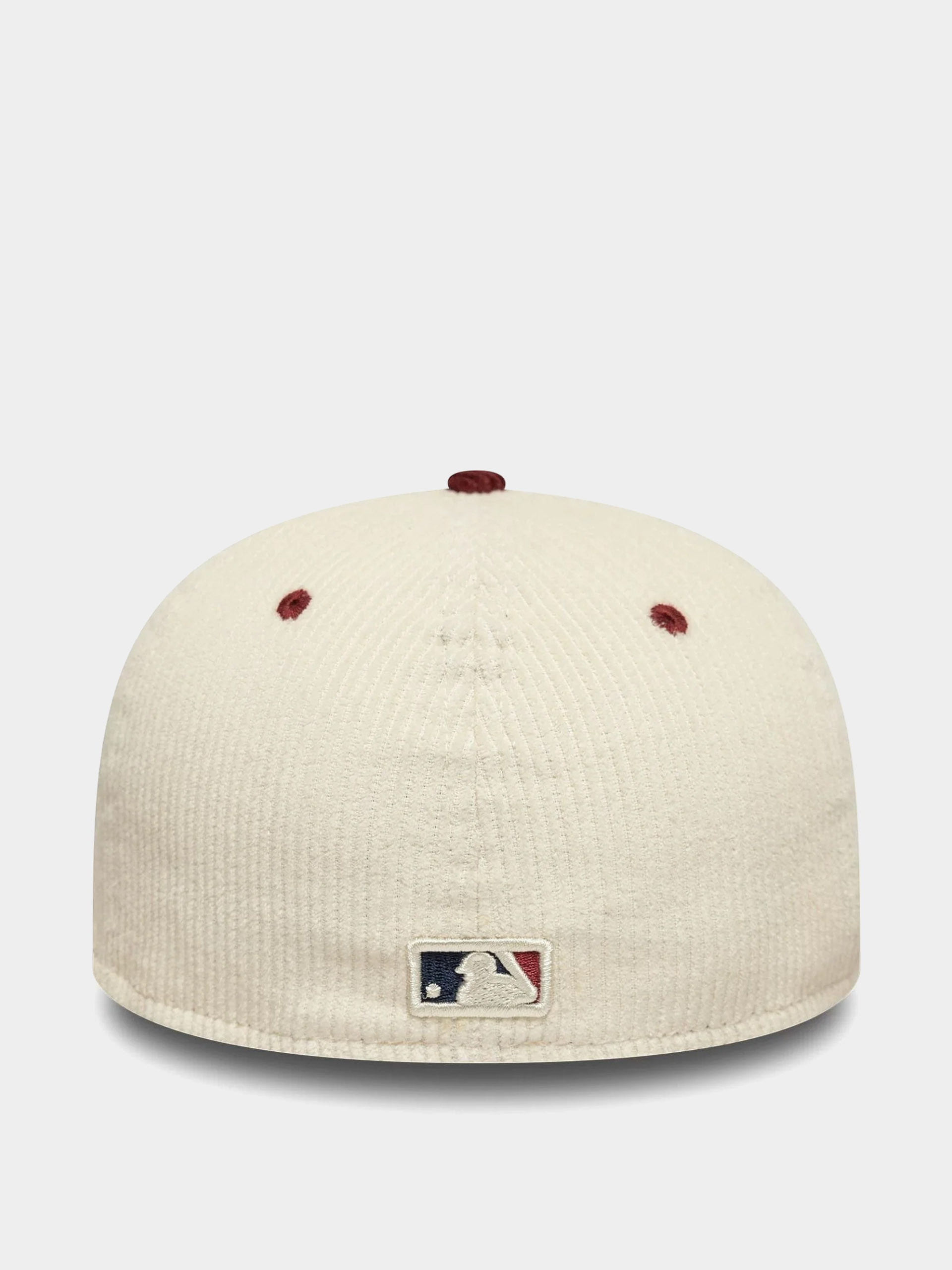 Kšiltovka  New Era Mlb Cord 59Fifty Lp New York Yankees (light cream/burgundy)