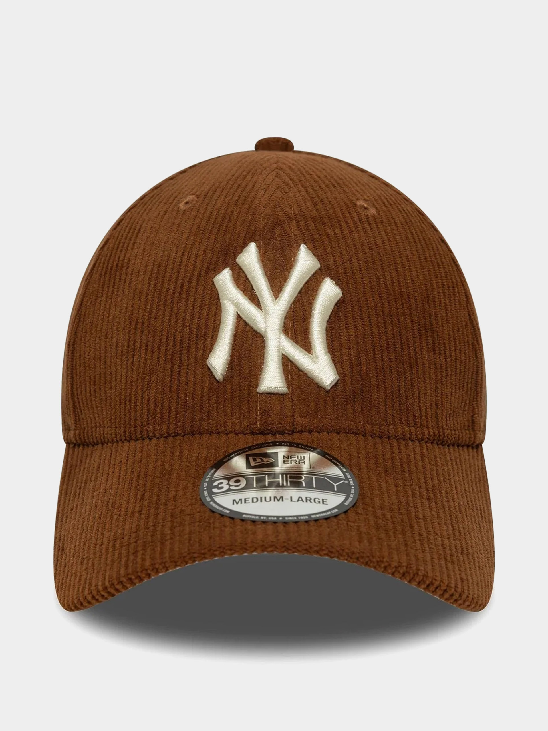 Kšiltovka  New Era Cord 39Thirty New York Yankees (brown)