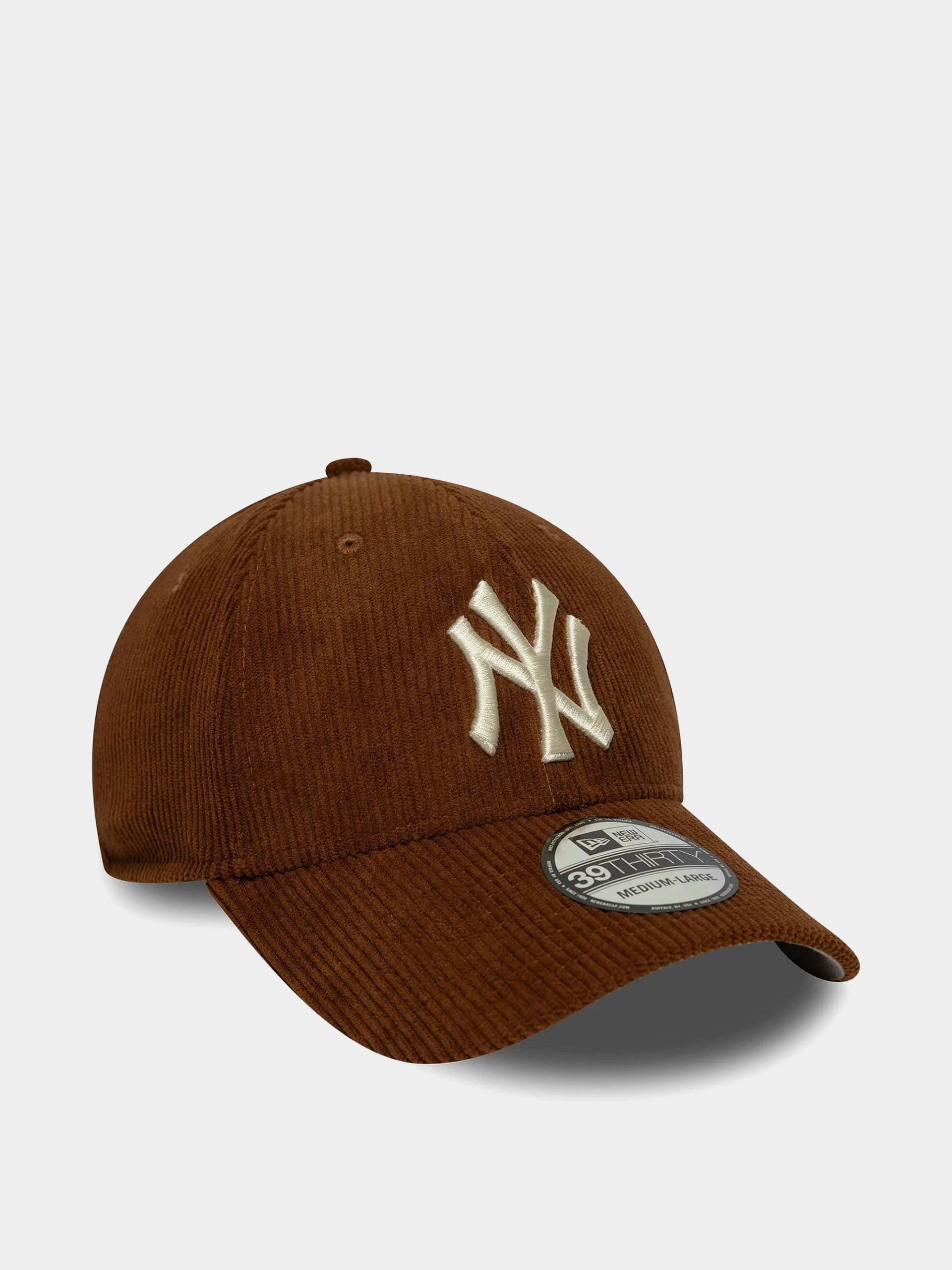 Kšiltovka  New Era Cord 39Thirty New York Yankees (brown)