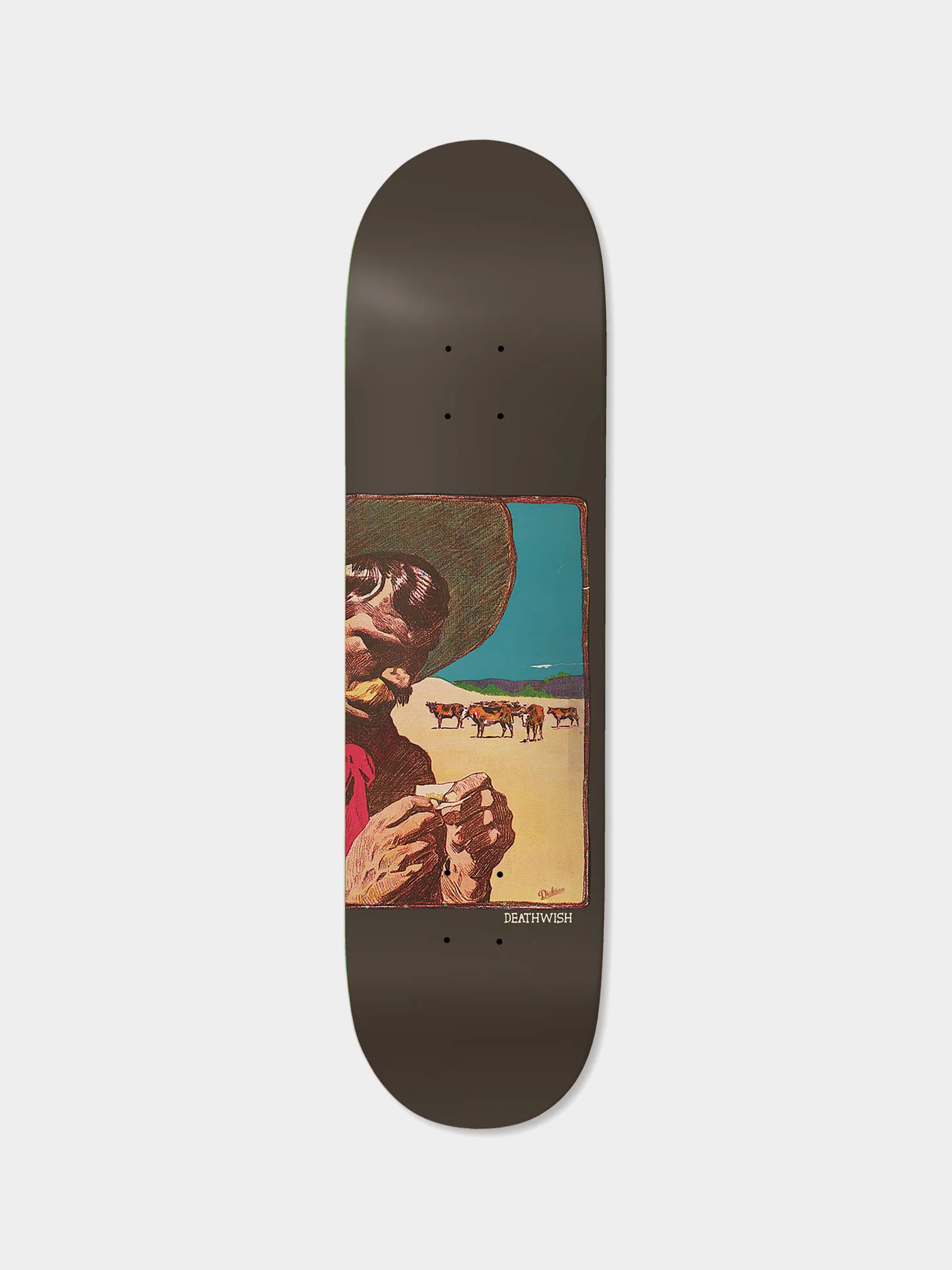 Deska Deathwish Frontier (dark brown)