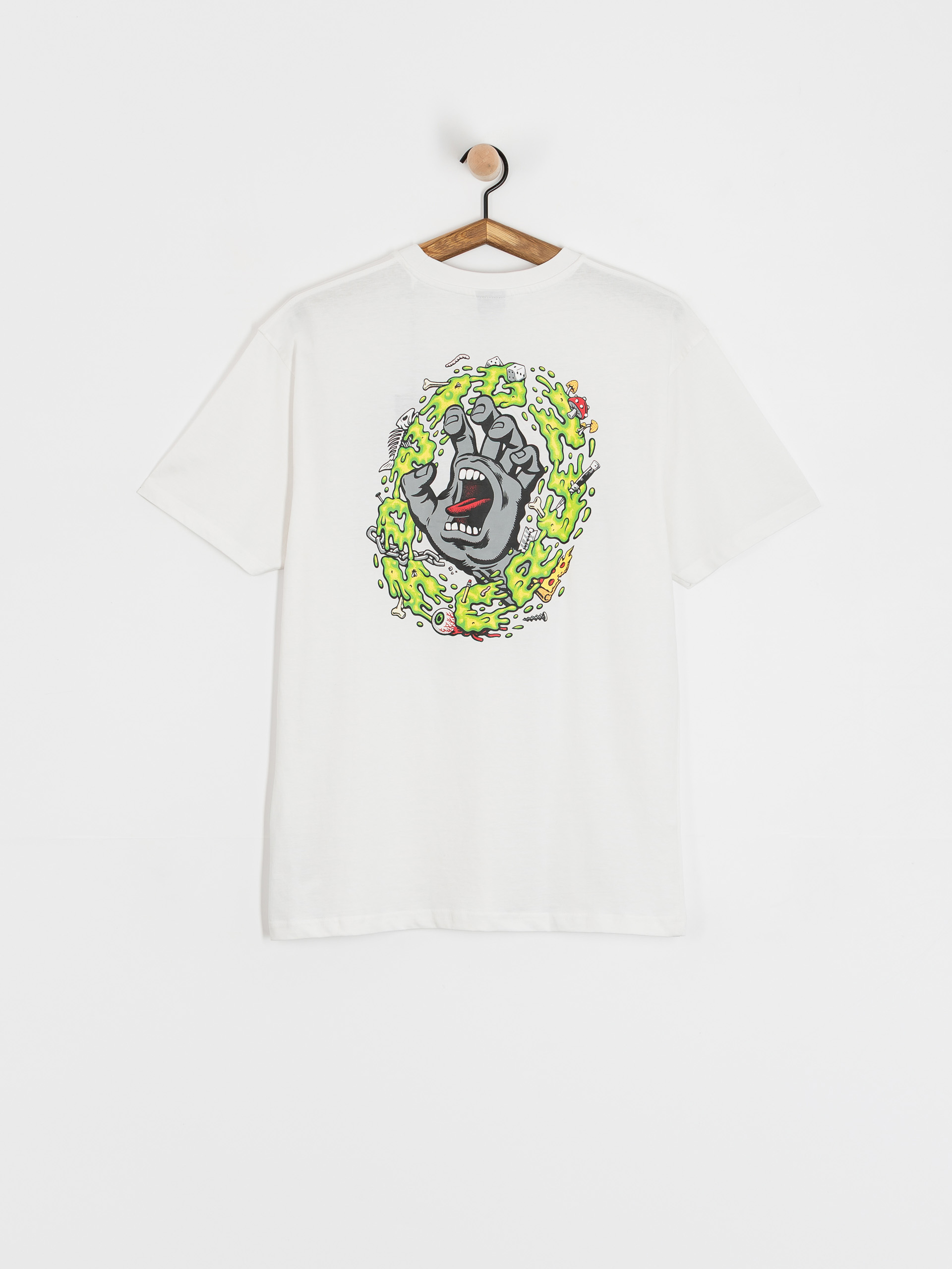 Tričko Santa Cruz Slime Scream (white)