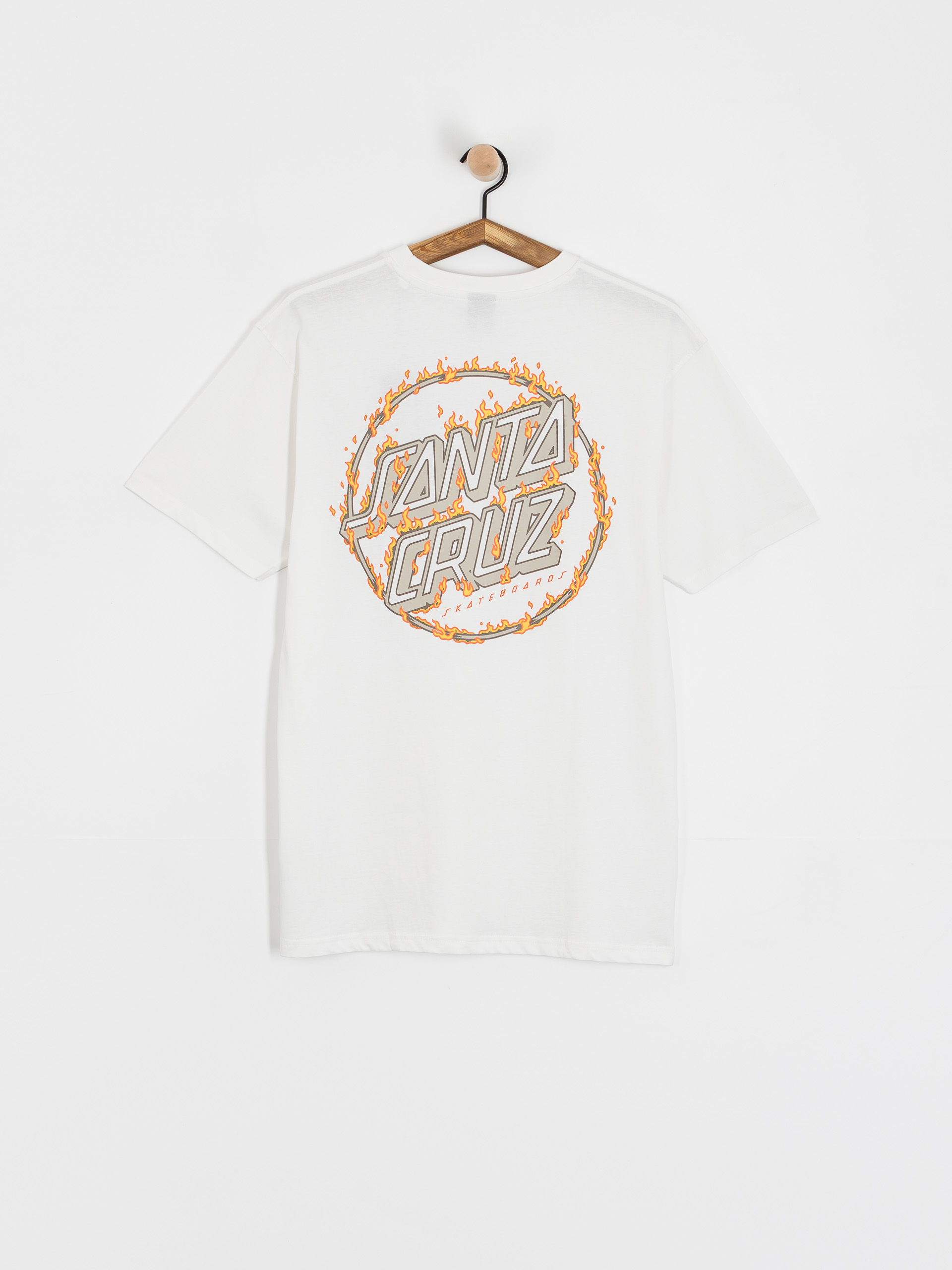 Tričko Santa Cruz Burnt Opus Ovrszd (white)