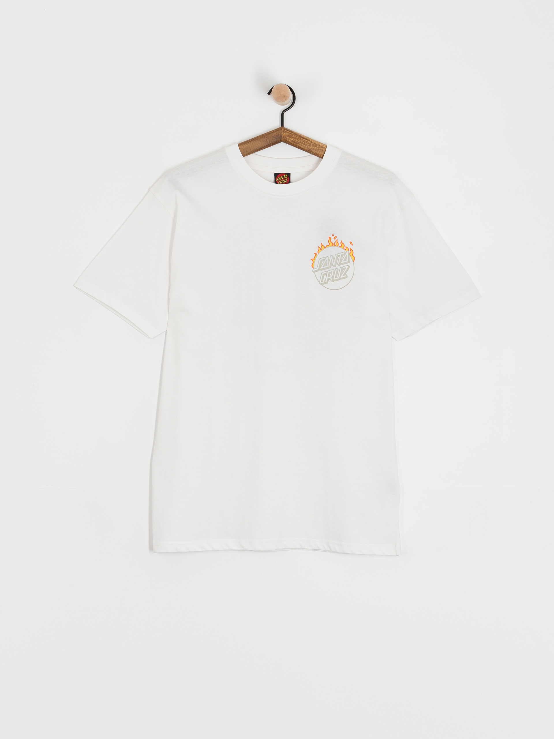 Tričko Santa Cruz Burnt Opus Ovrszd (white)