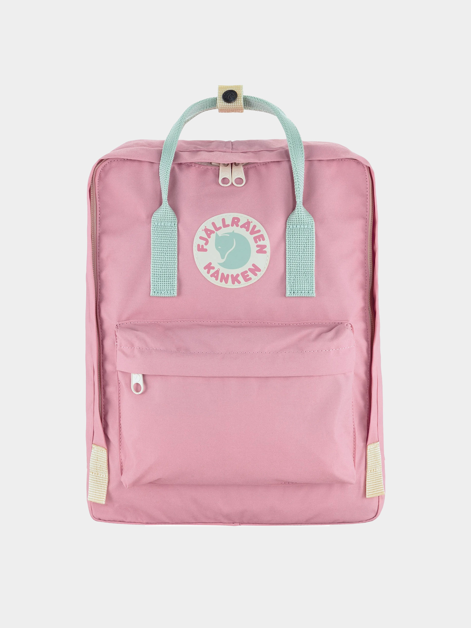 Batoh Fjallraven Kanken Koncept (pink/mint green)