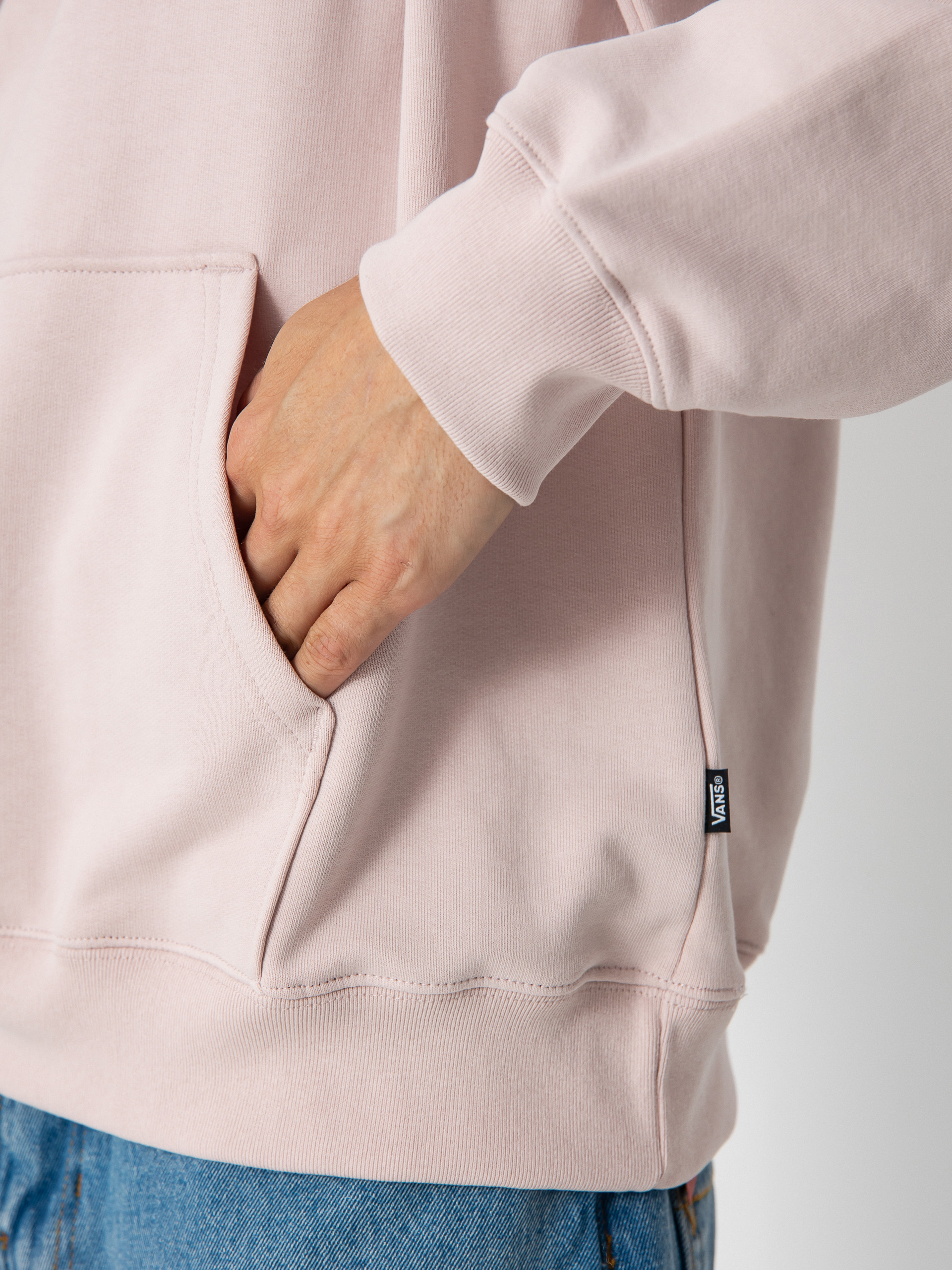 Mikina s kapucí Vans Salton Loose Ft HD (mountain essentials sepia rose)
