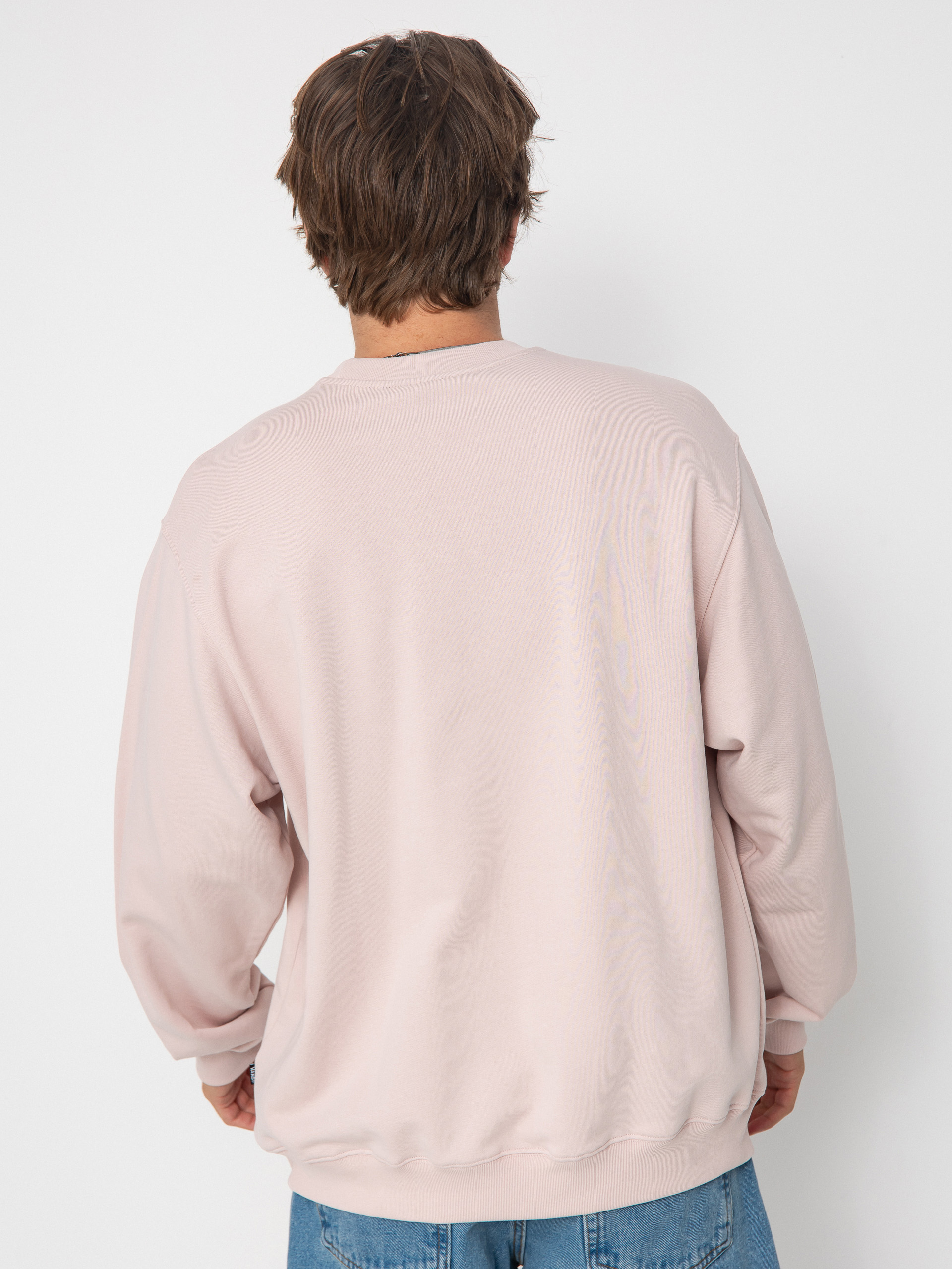 Mikina Vans Salton Loose Ft Crew (mountain essentials sepia rose)
