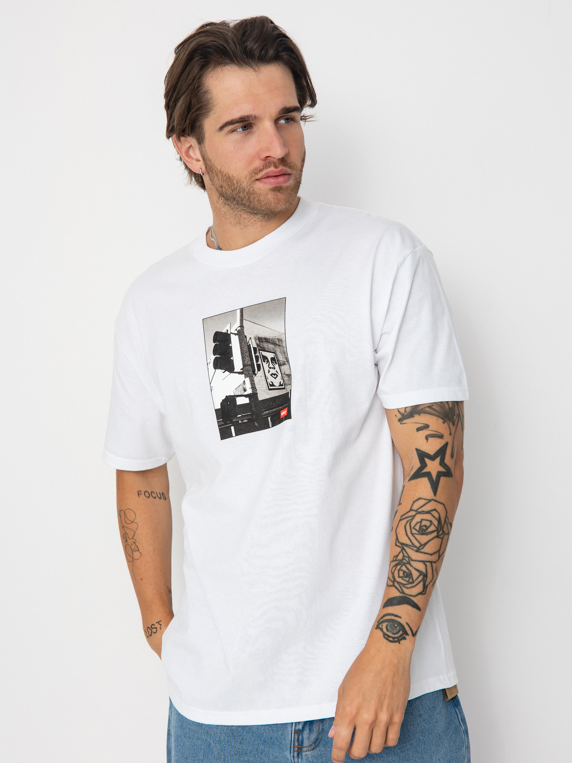 Triu010dko OBEY Obey Los Angeles Photo (white)