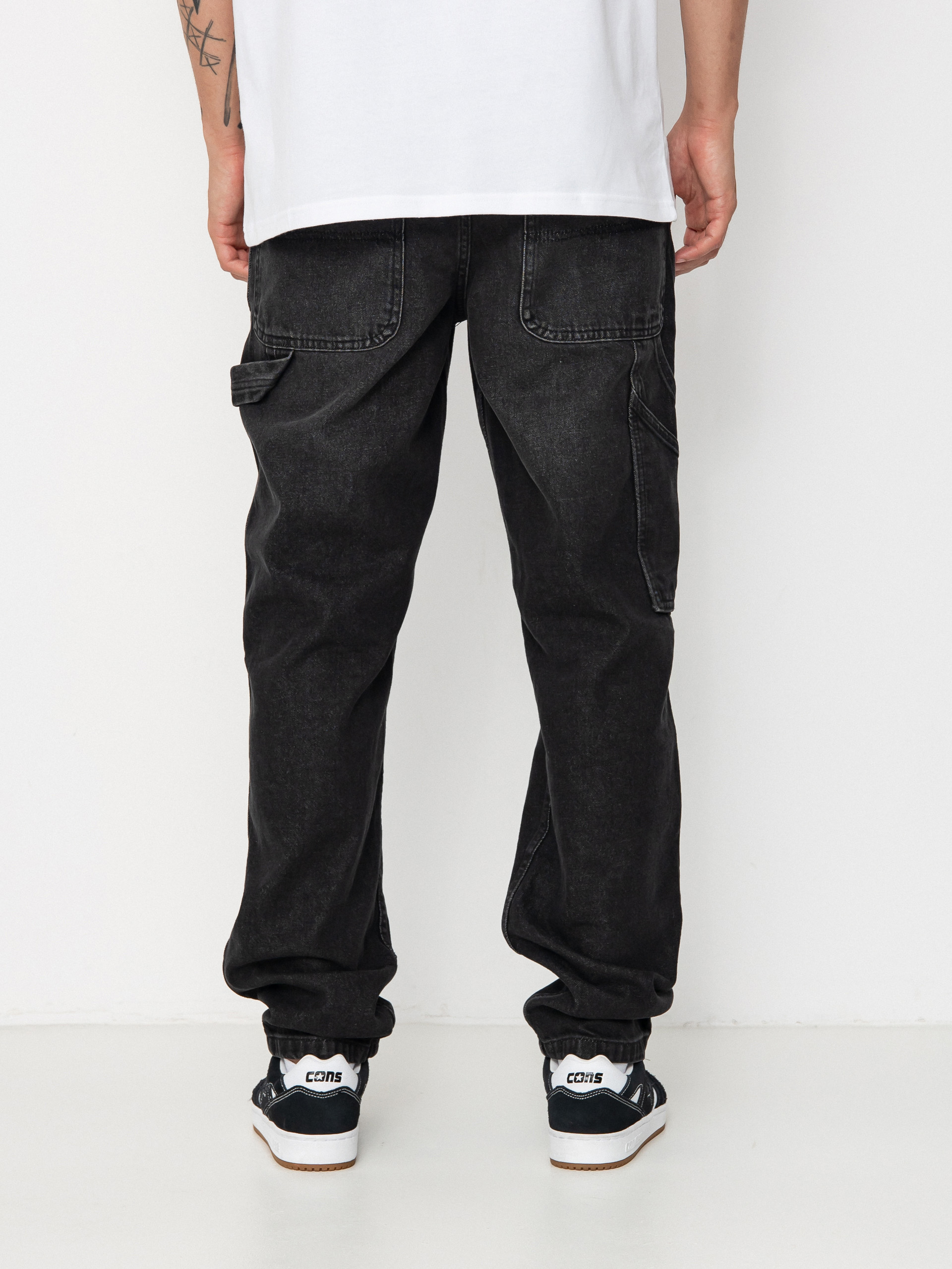 Kalhoty Dickies Garyville (black wash faded)