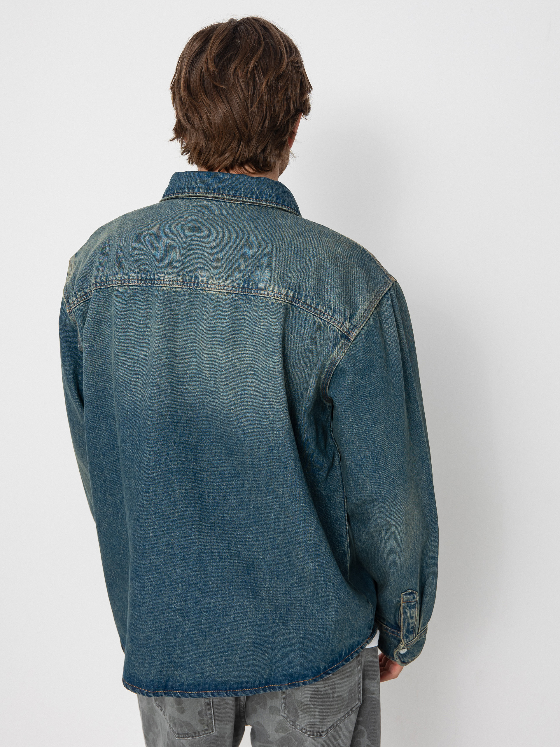 Košile Dickies Mechanic (khaki tinted blue)