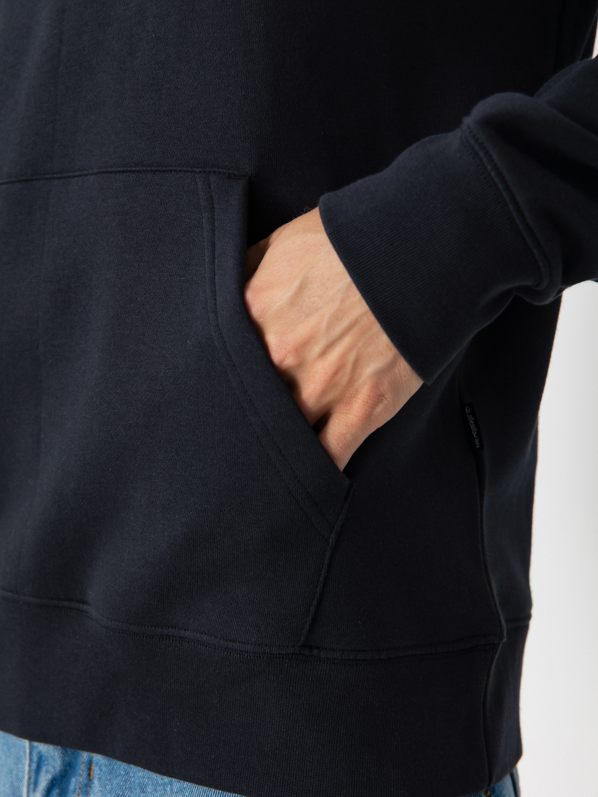 Mikina s kapucí Quiksilver Salt Water HD (black)