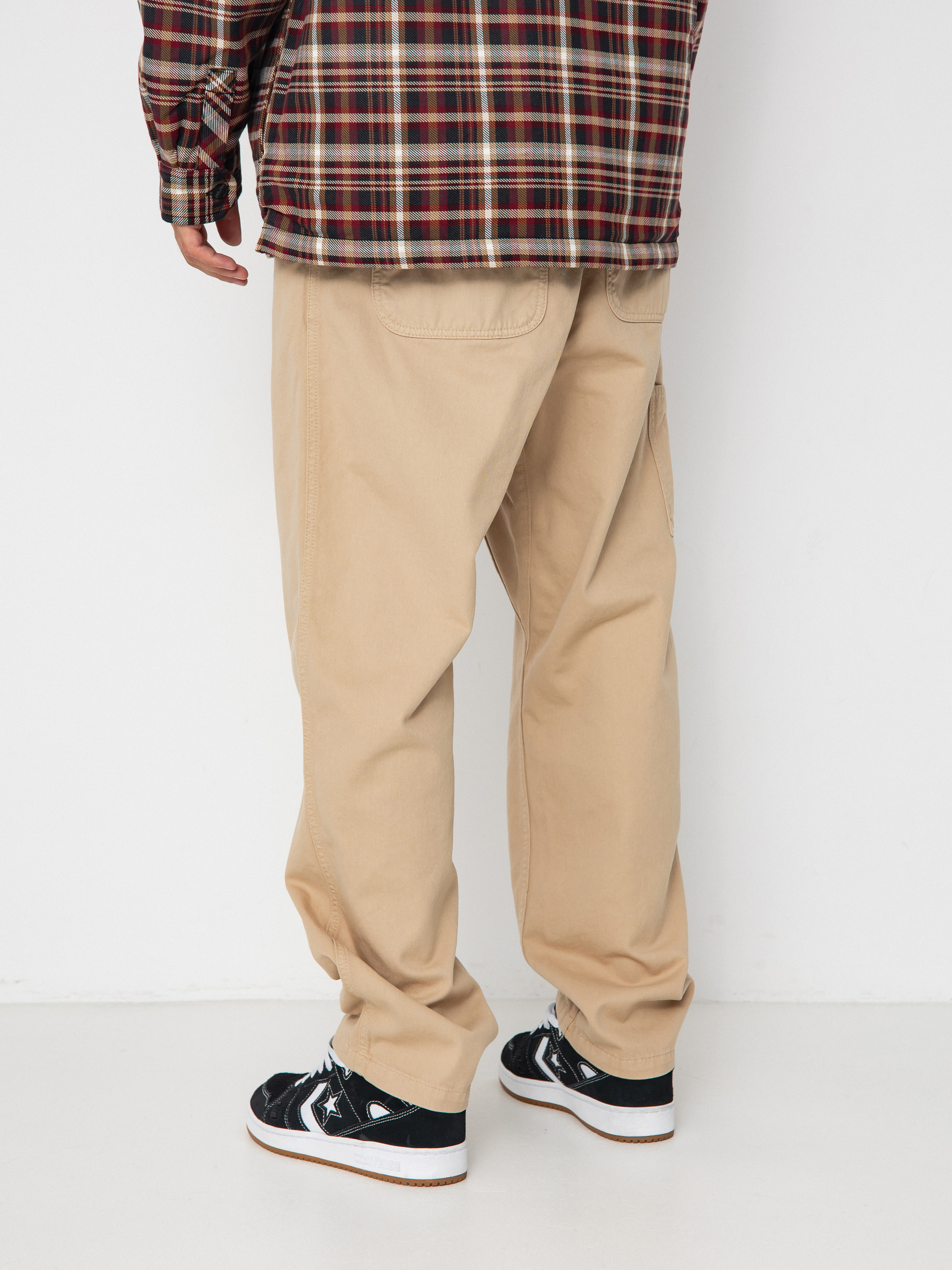 Kalhoty Carhartt WIP Flint (wall/garment dyed)