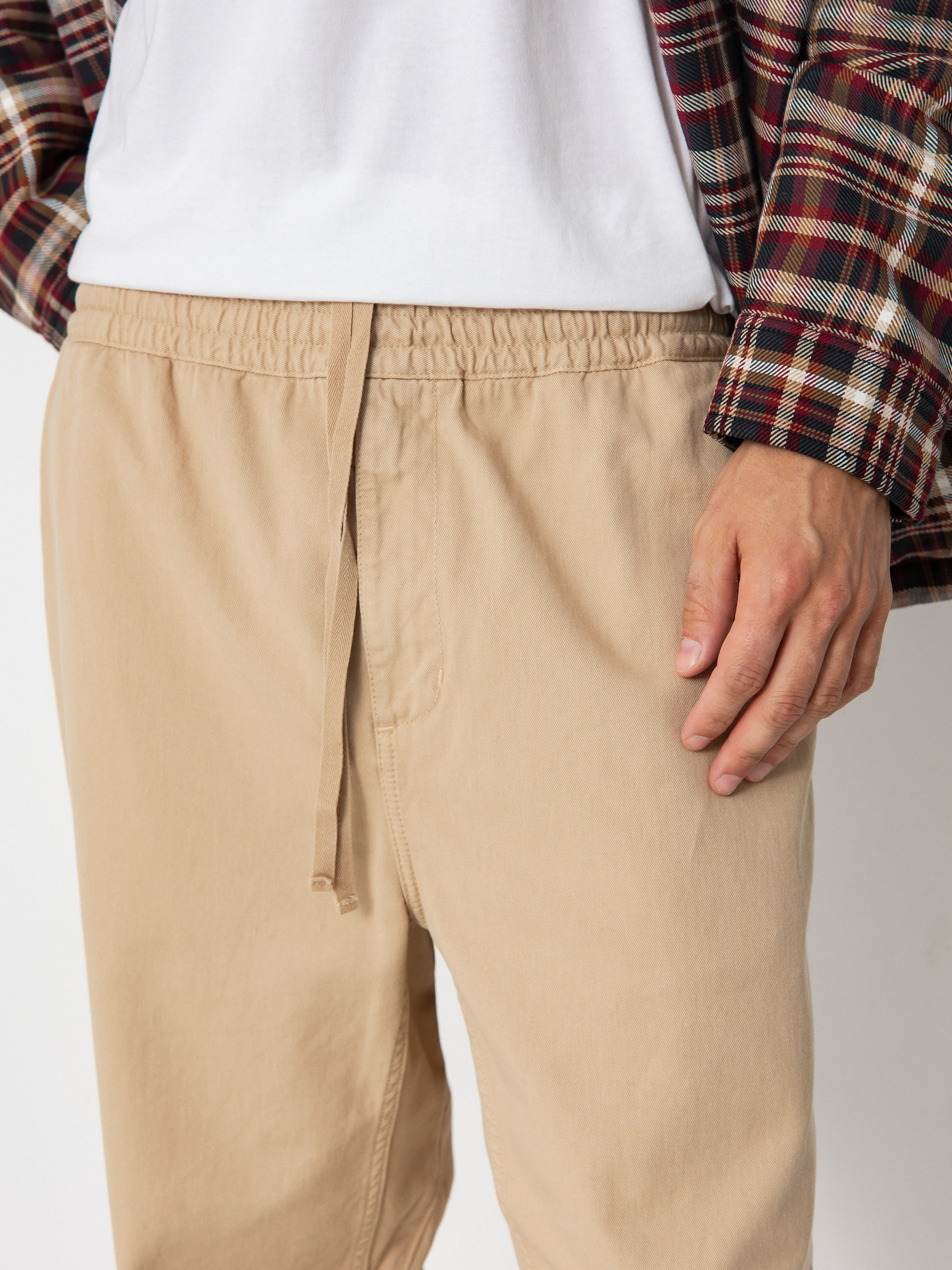 Kalhoty Carhartt WIP Flint (wall/garment dyed)