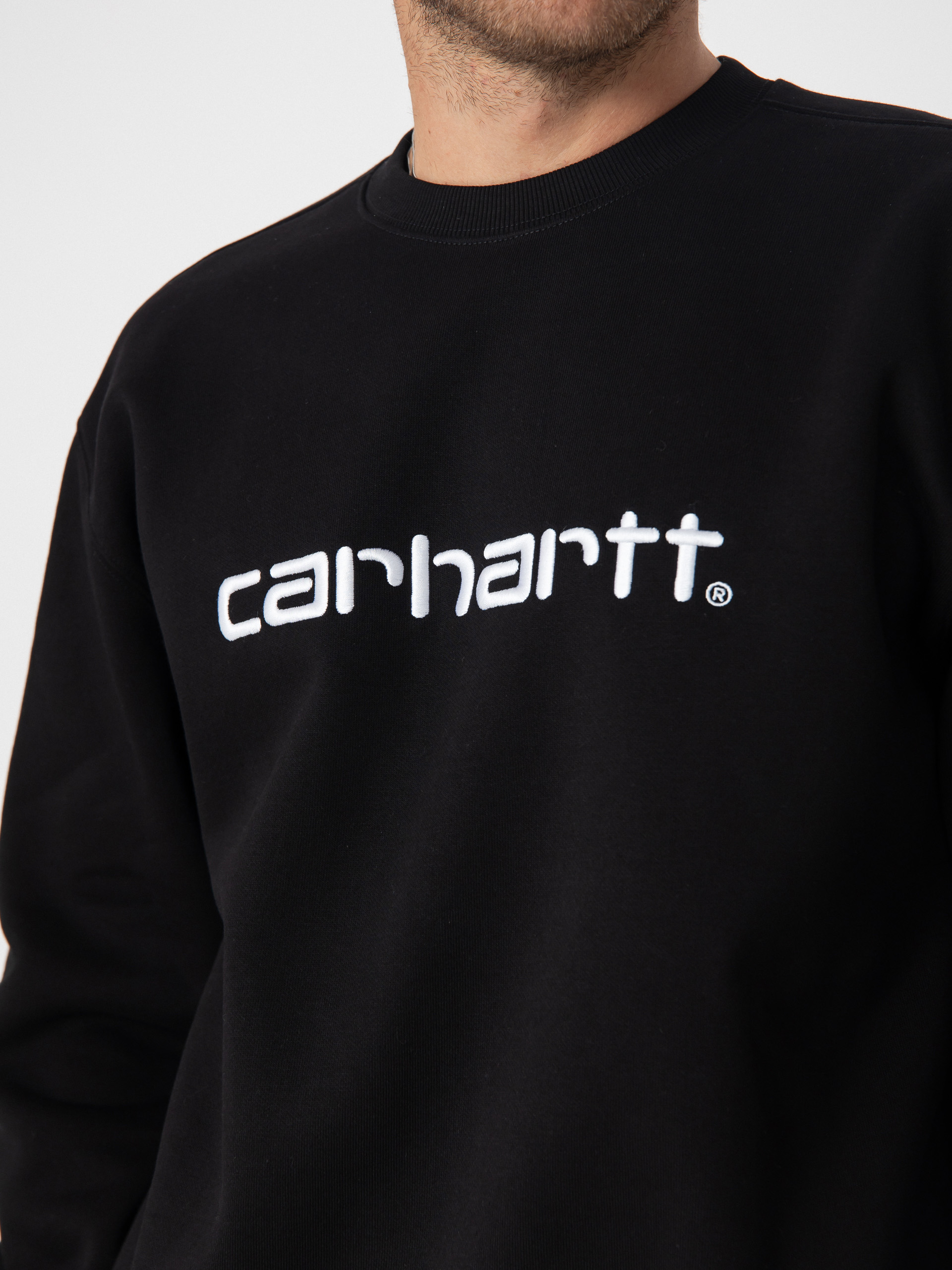 Mikina Carhartt WIP Carhartt (black/white)
