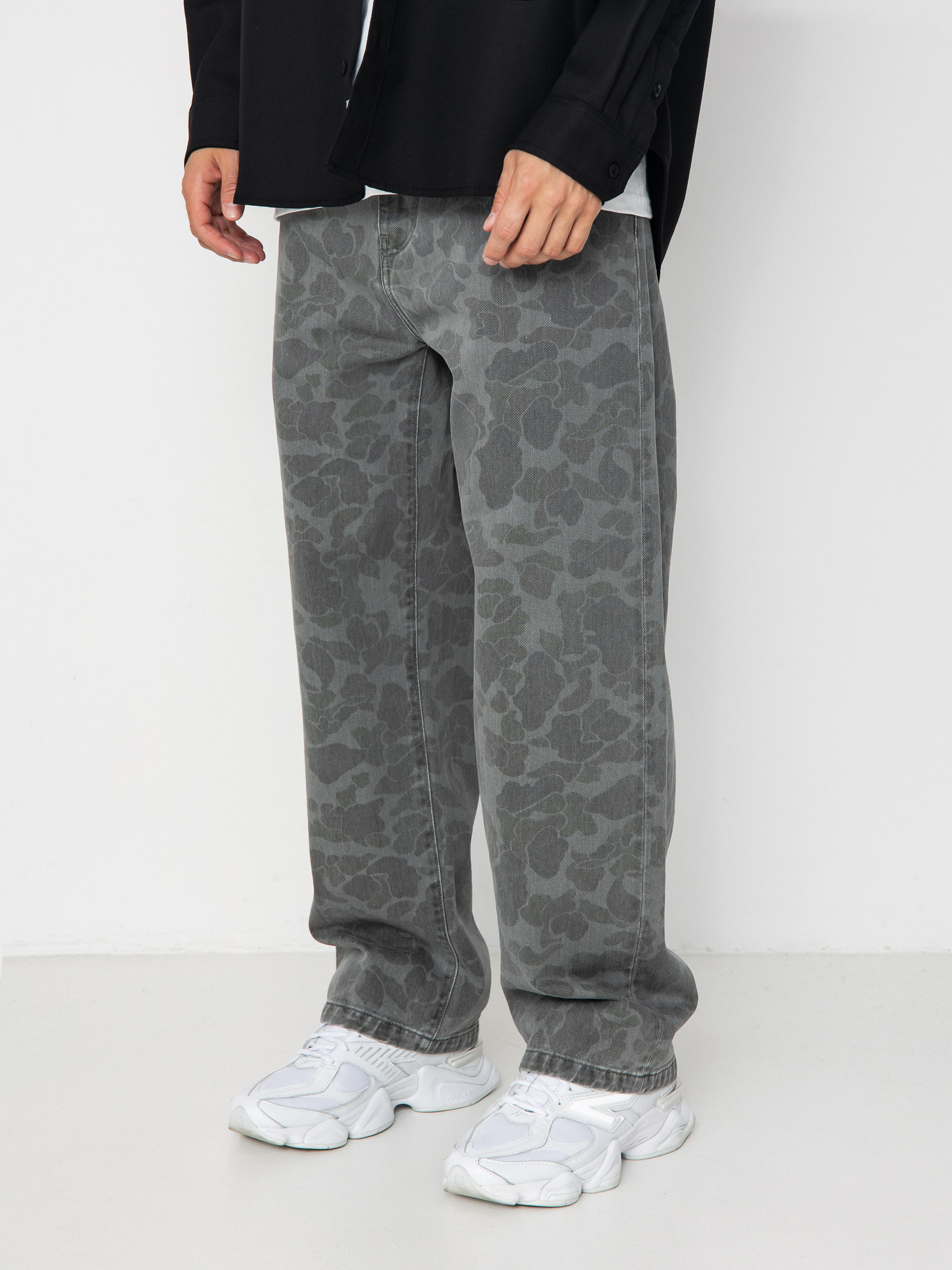Kalhoty Carhartt WIP Duck Landon (camo duck/black/heavy bleached)