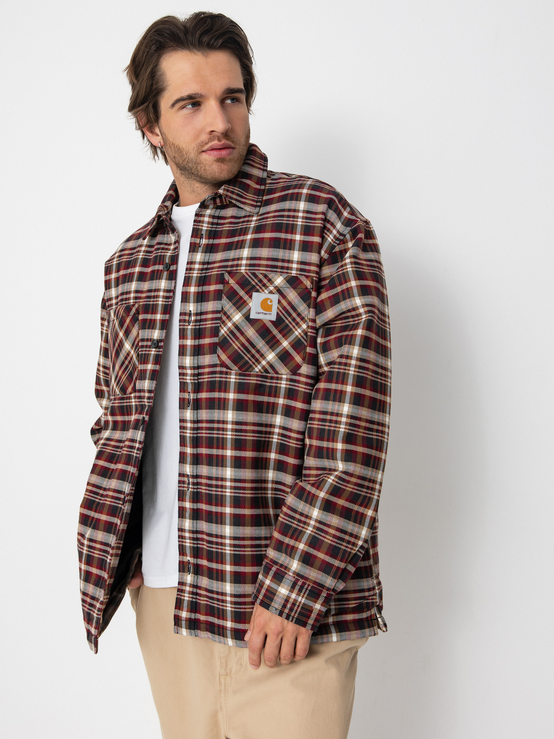 Bunda Carhartt WIP Cronyn (cronyn check/black)