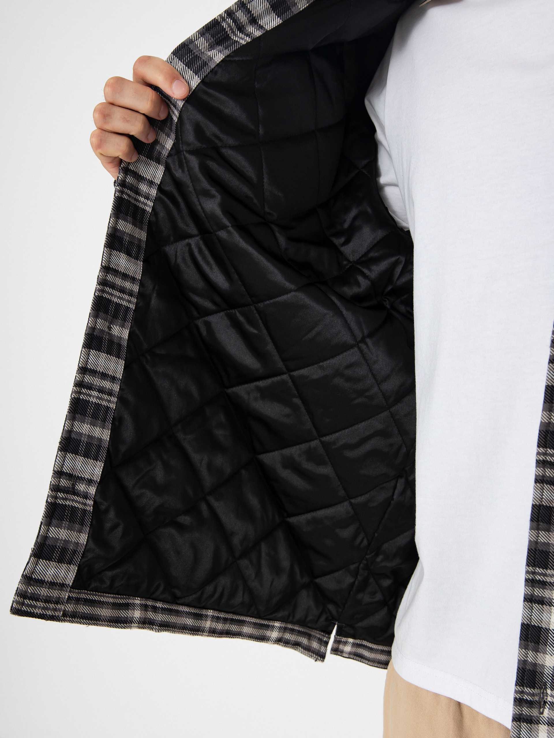 Bunda Carhartt WIP Cronyn (cronyn check/porphyry)