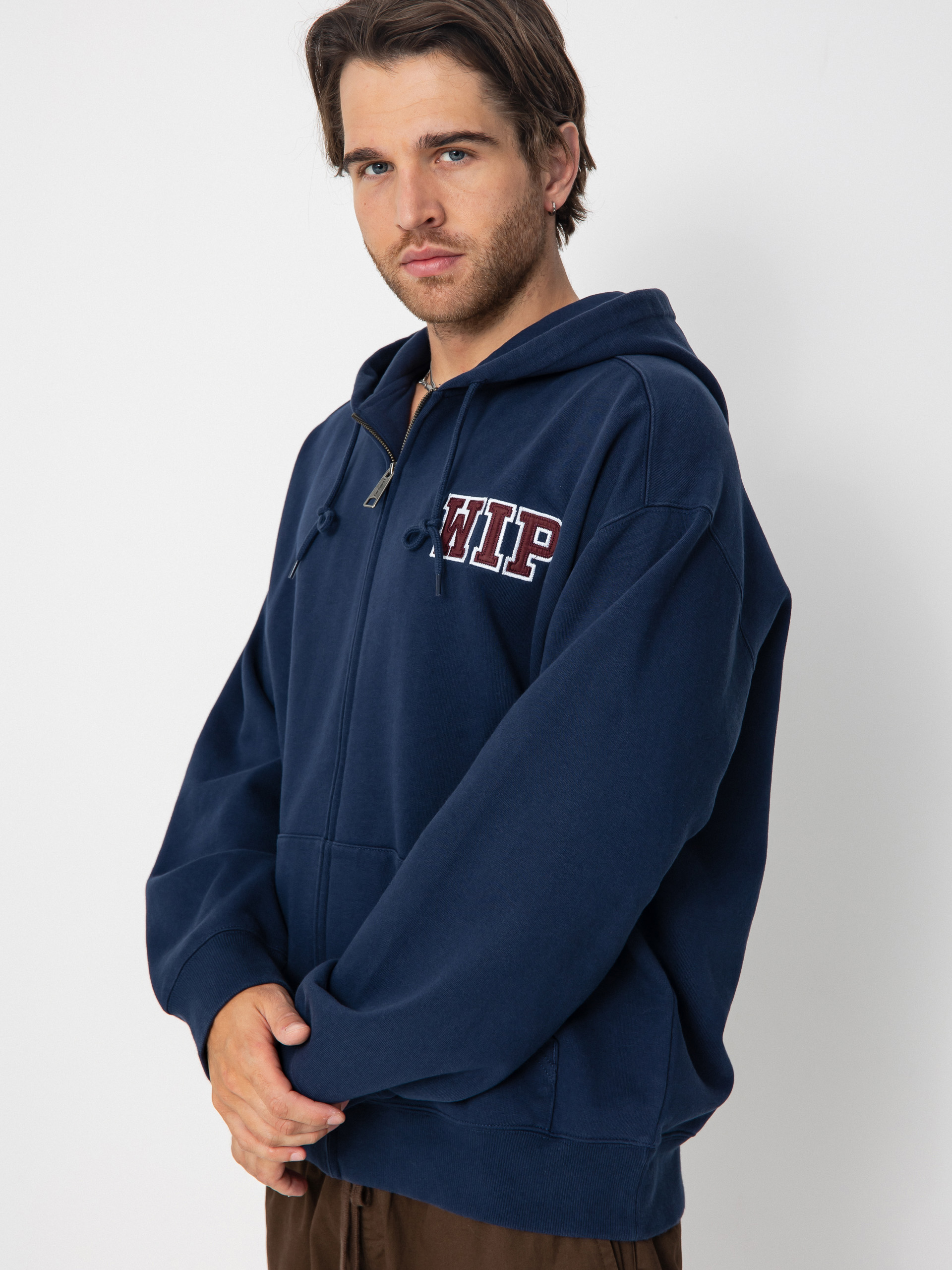 Mikina s kapucí Carhartt WIP Mini Wip ZHD (jupiter/stone washed)