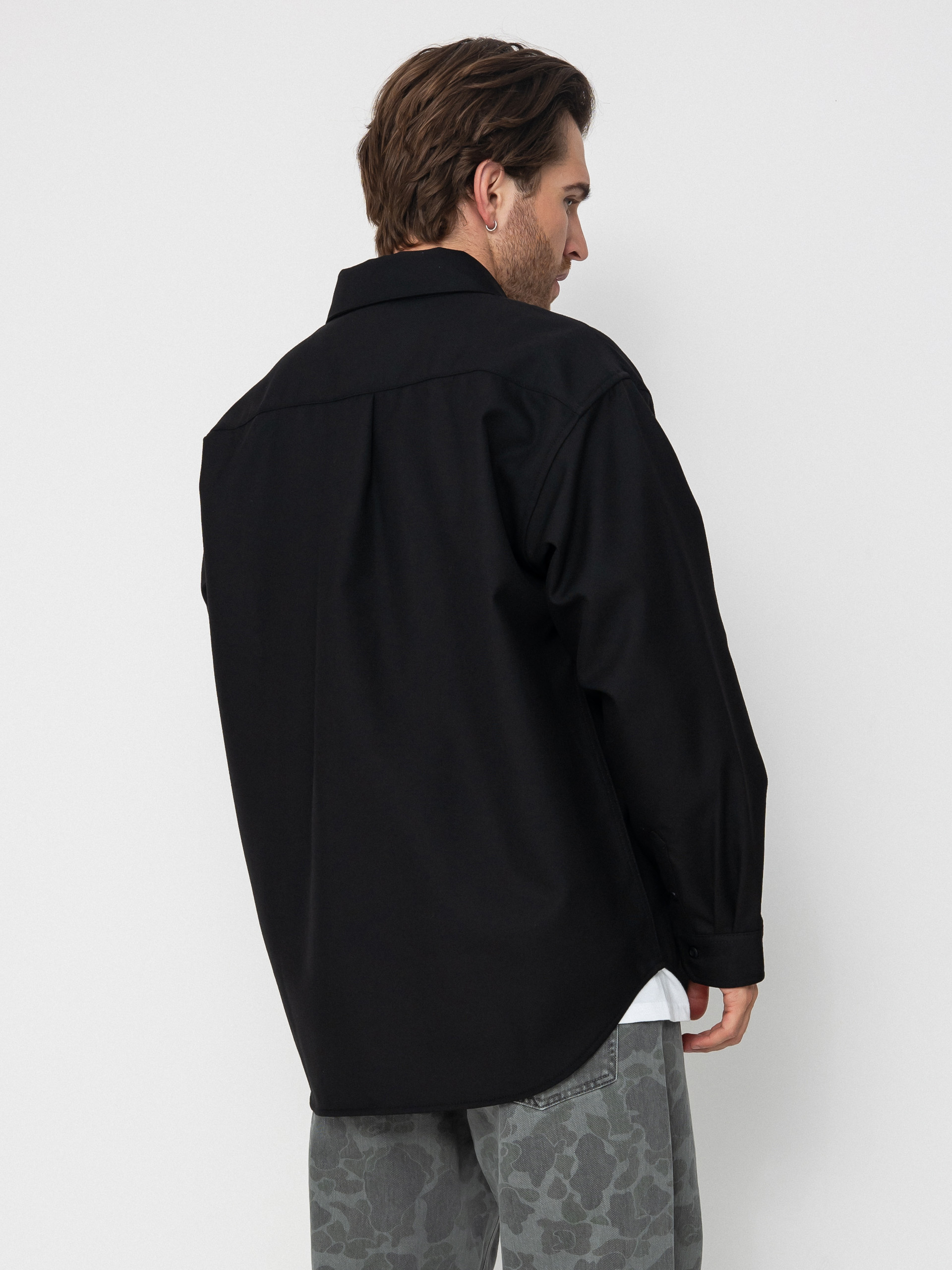 Košile Carhartt WIP Ray (black/rigid)