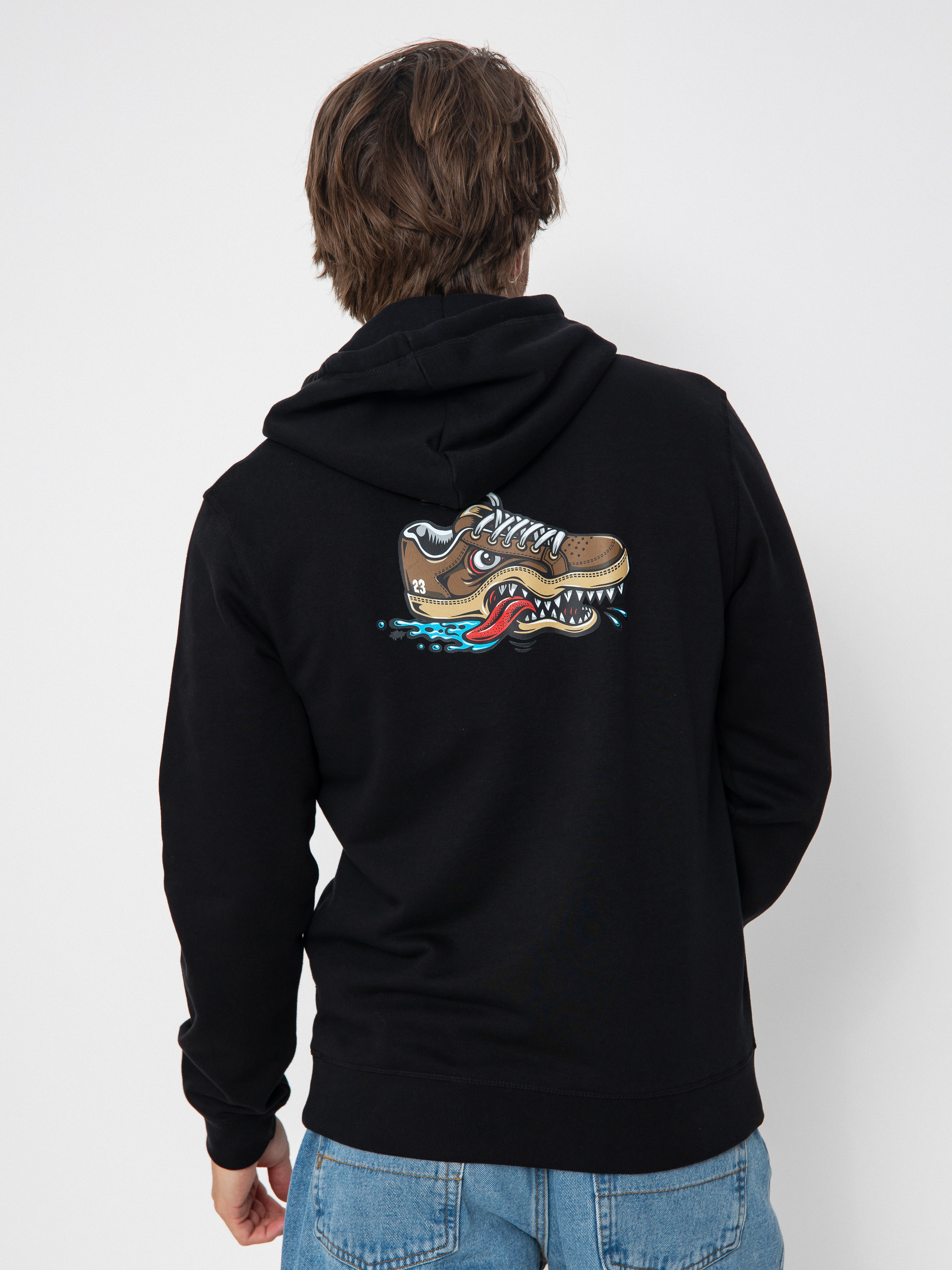 Mikina s kapucí Etnies Slb X Etnies Jp HD (black)