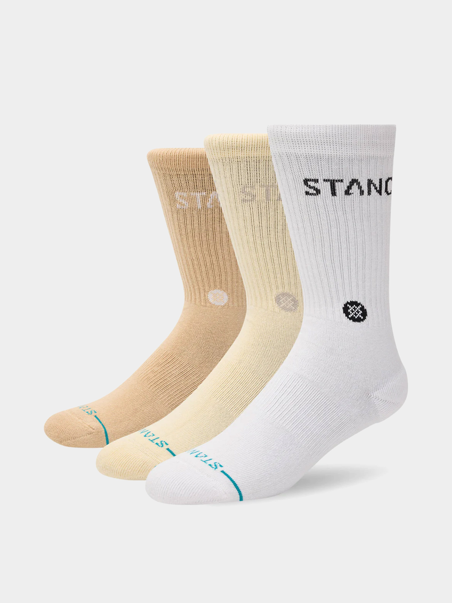 Ponožky Stance Origin 3 Pack Crew
