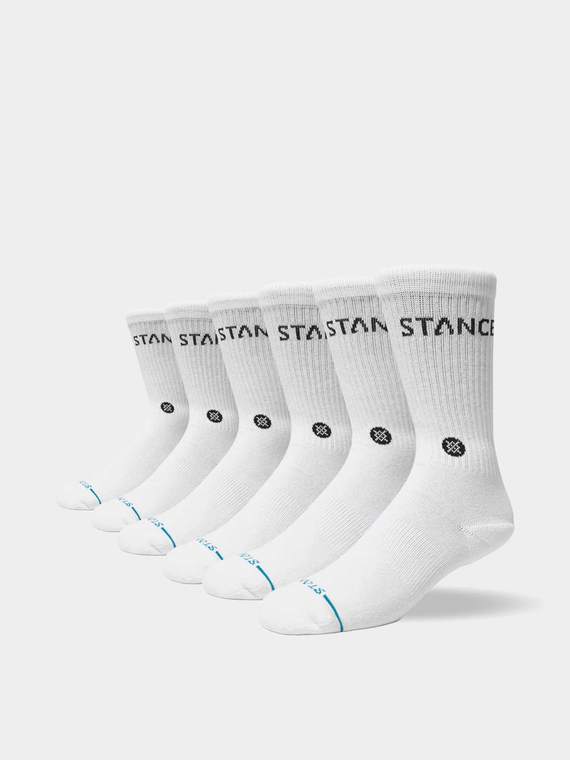 Ponou017eky Stance Origin 6 Pack Crew (white)