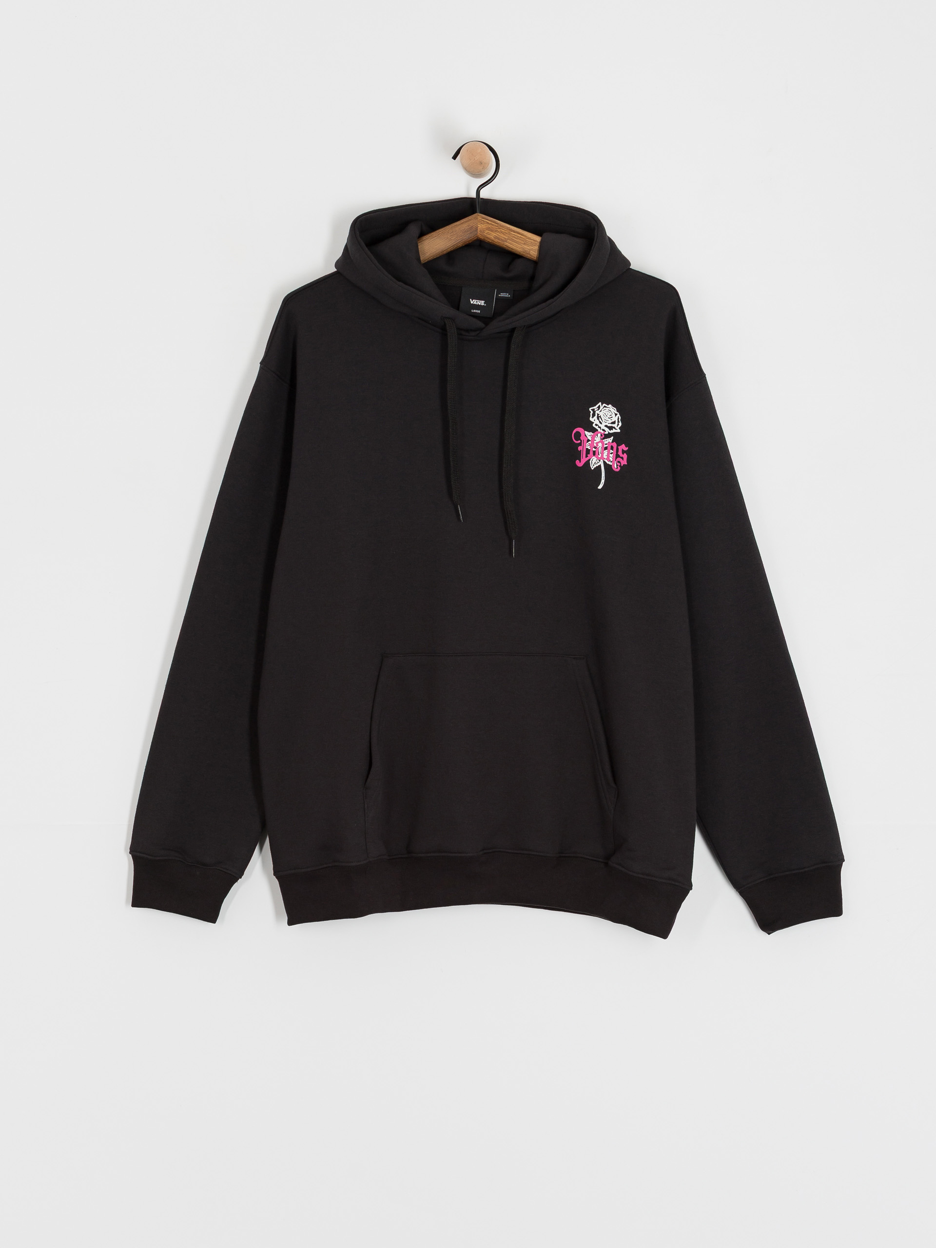 Mikina s kapucí Vans Grown From The Ground Up HD (black)