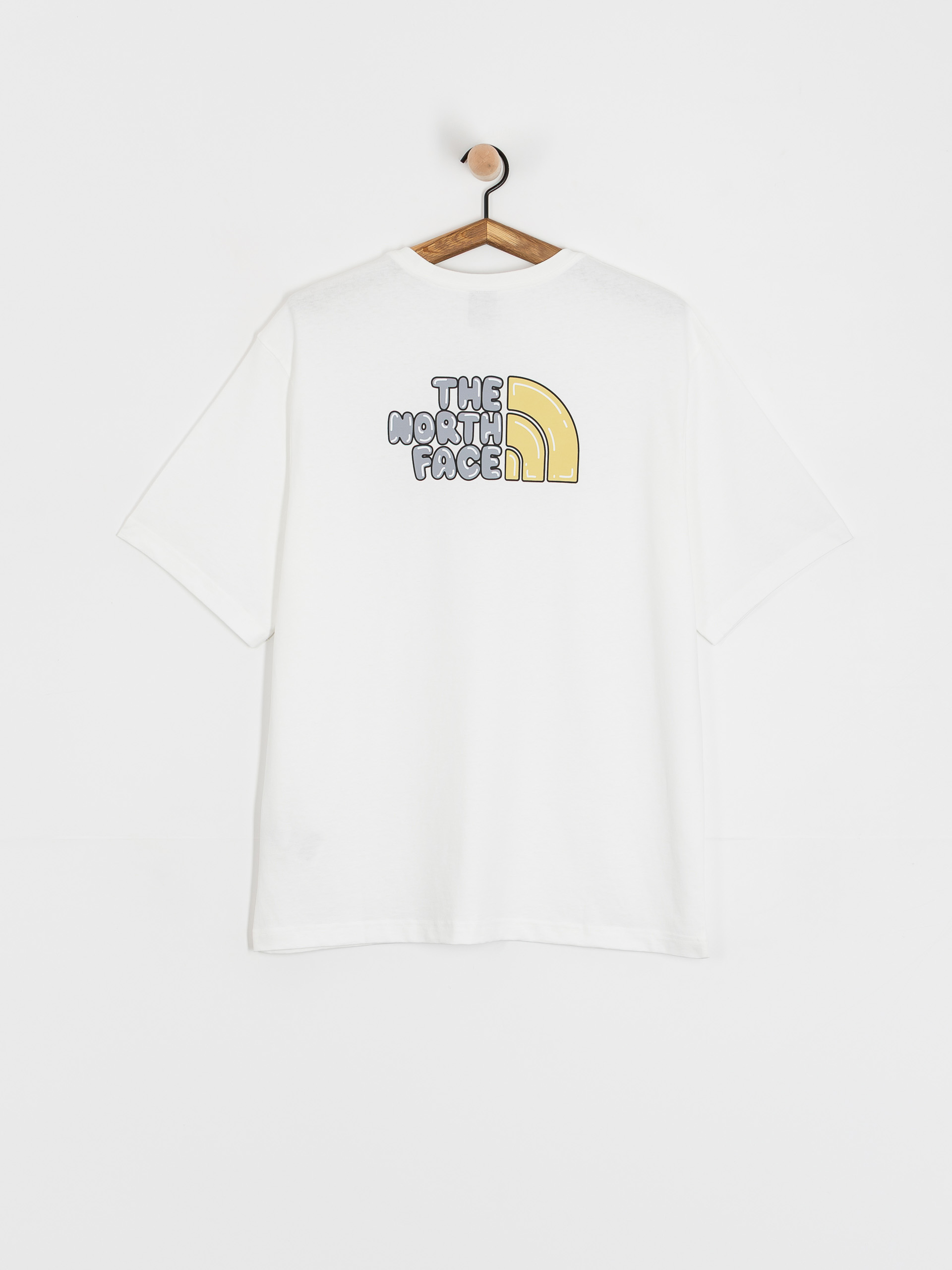 Tričko The North Face Bubble Logo Relaxed (tnf white)