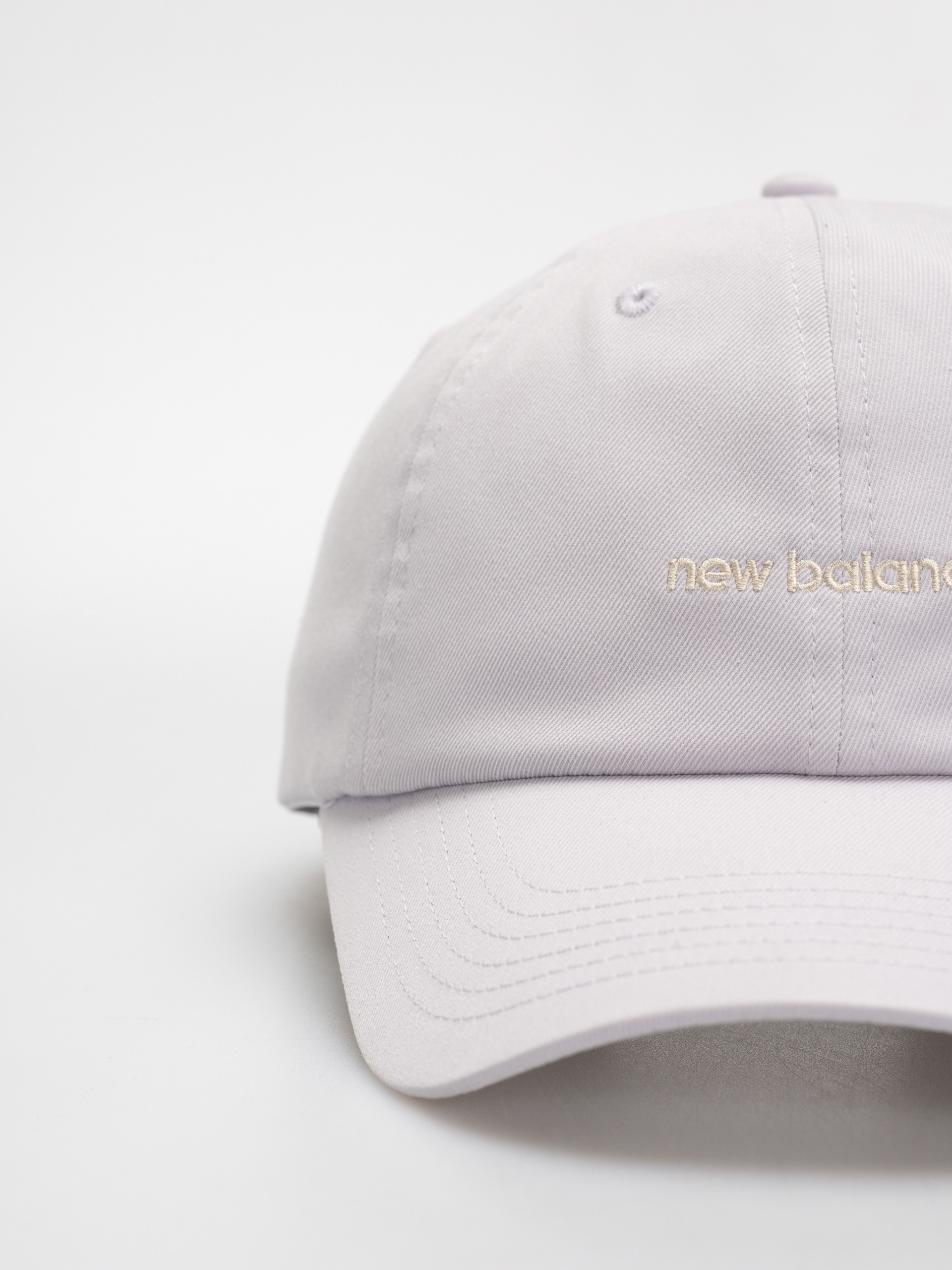 Kšiltovka  New Balance 6 Panel Linear Logo Wmn (grey)