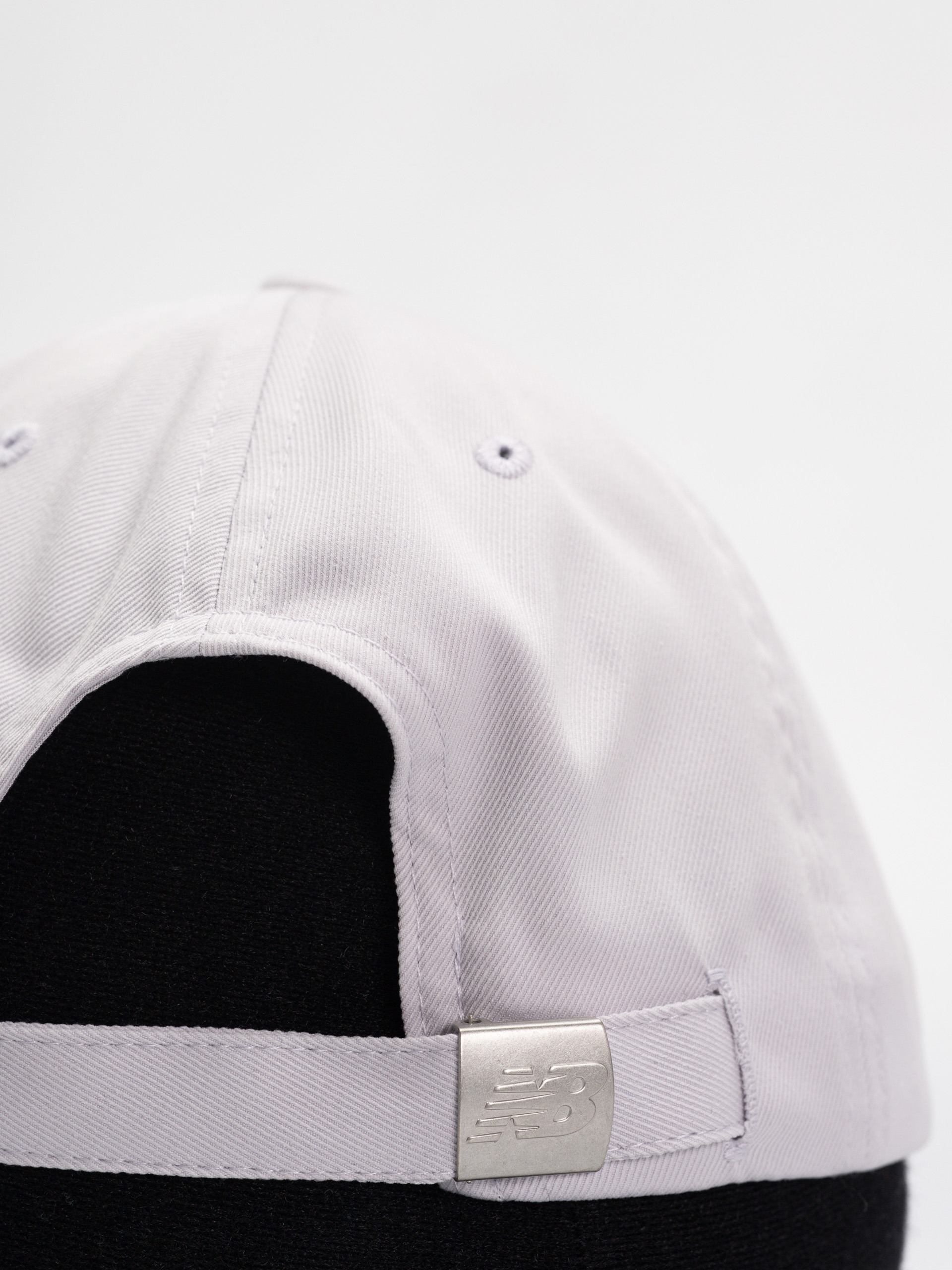 Kšiltovka  New Balance 6 Panel Linear Logo Wmn (grey)
