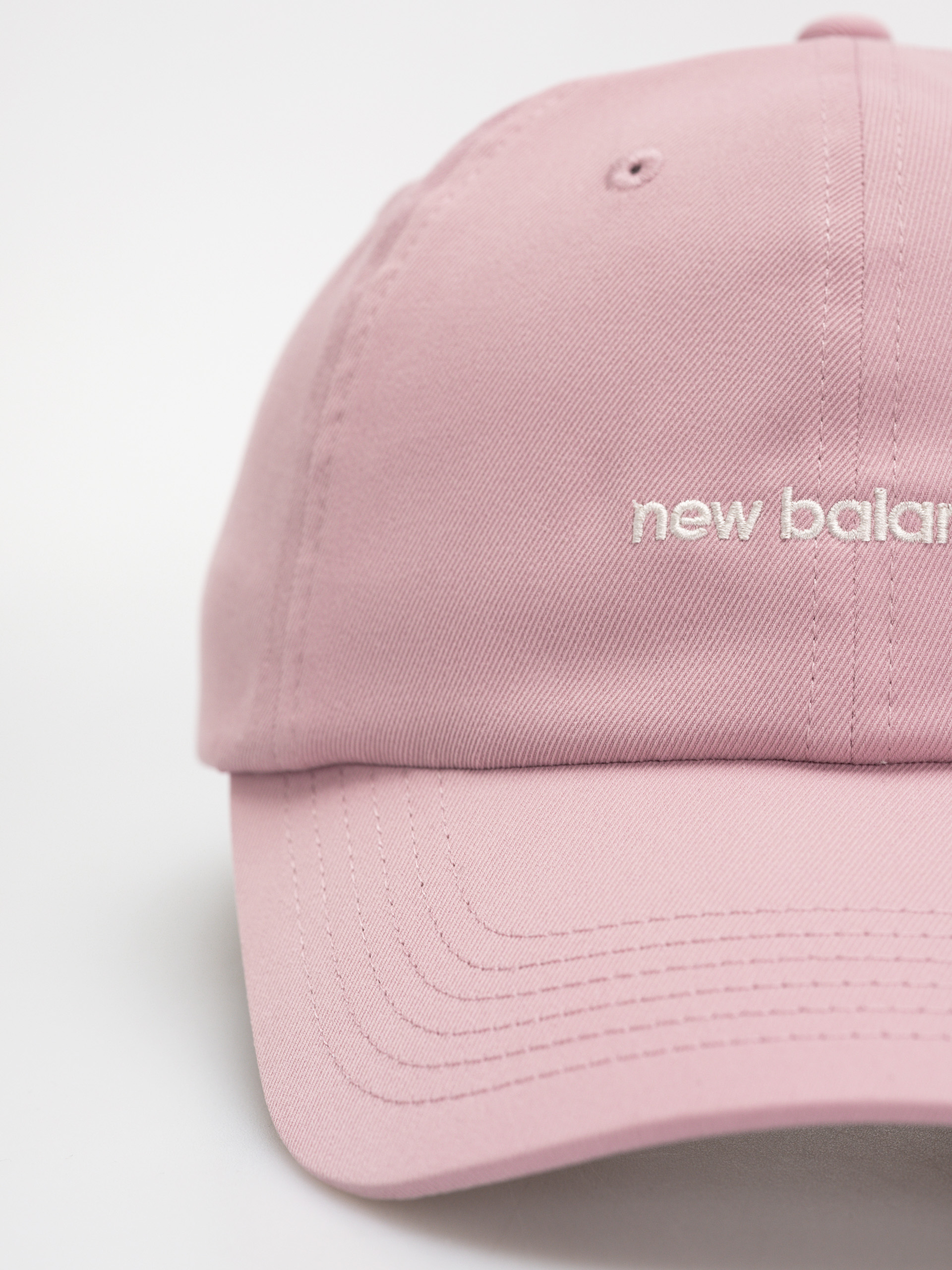 Kšiltovka  New Balance 6 Panel Linear Logo Wmn (pink)