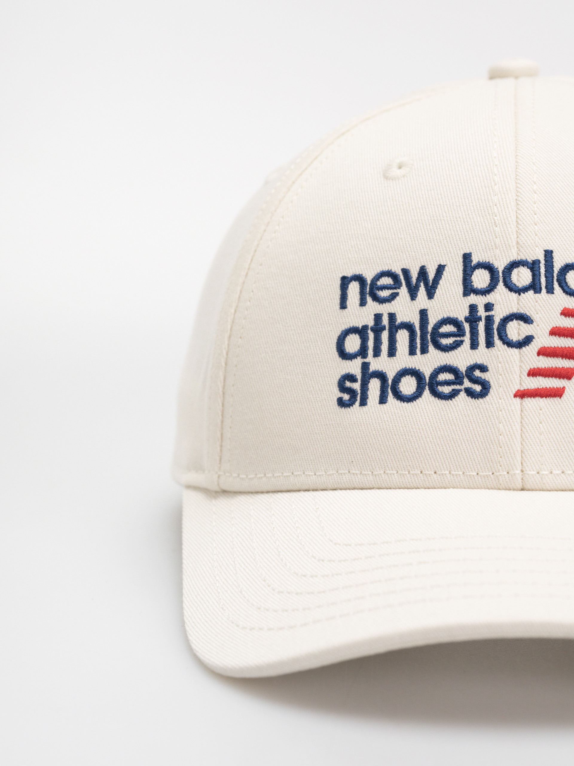 Kšiltovka  New Balance 6 Panel Athletics Structured (white)