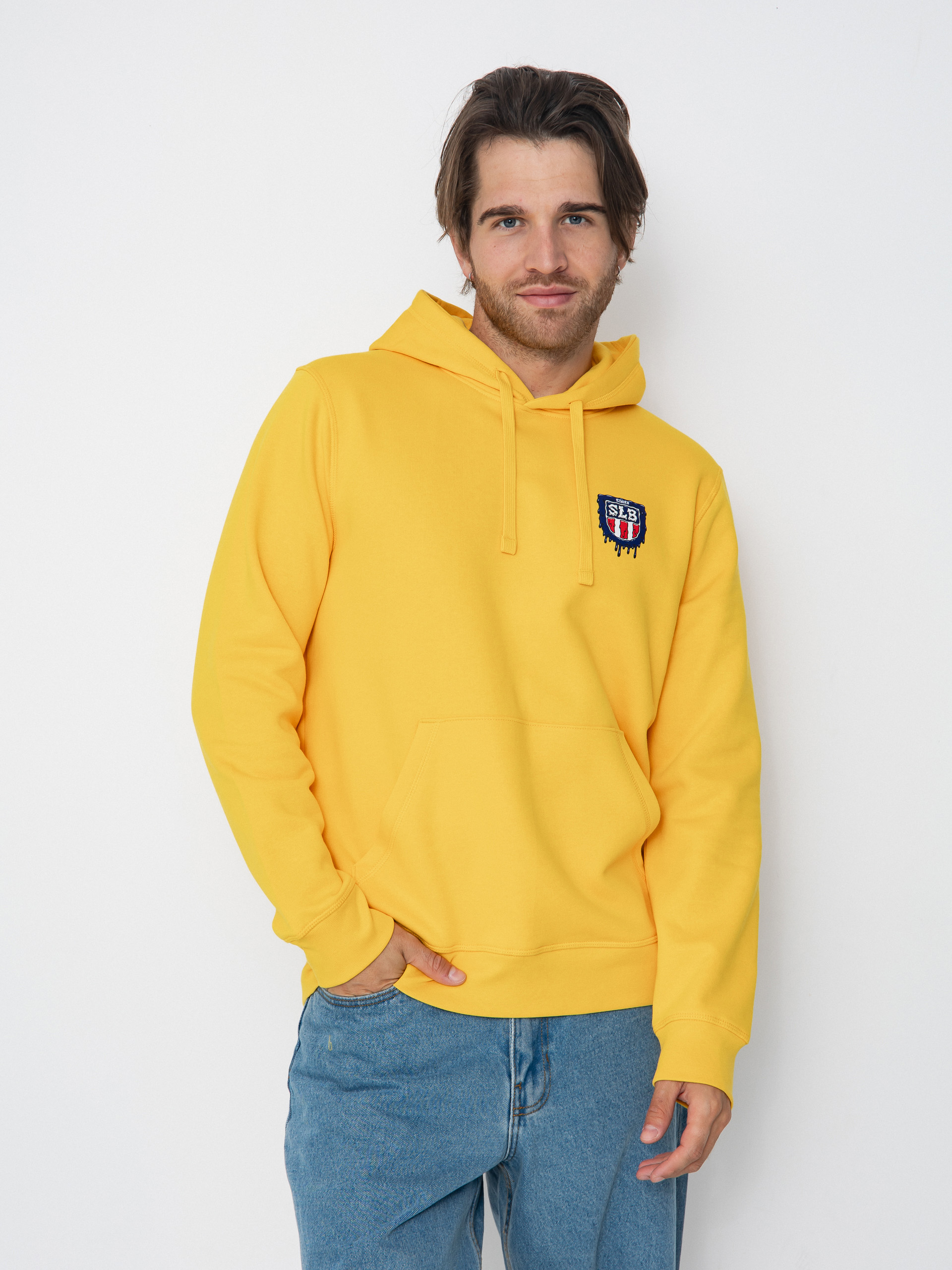 Mikina s kapucí Etnies Slb X Etnies Jp HD (gold)