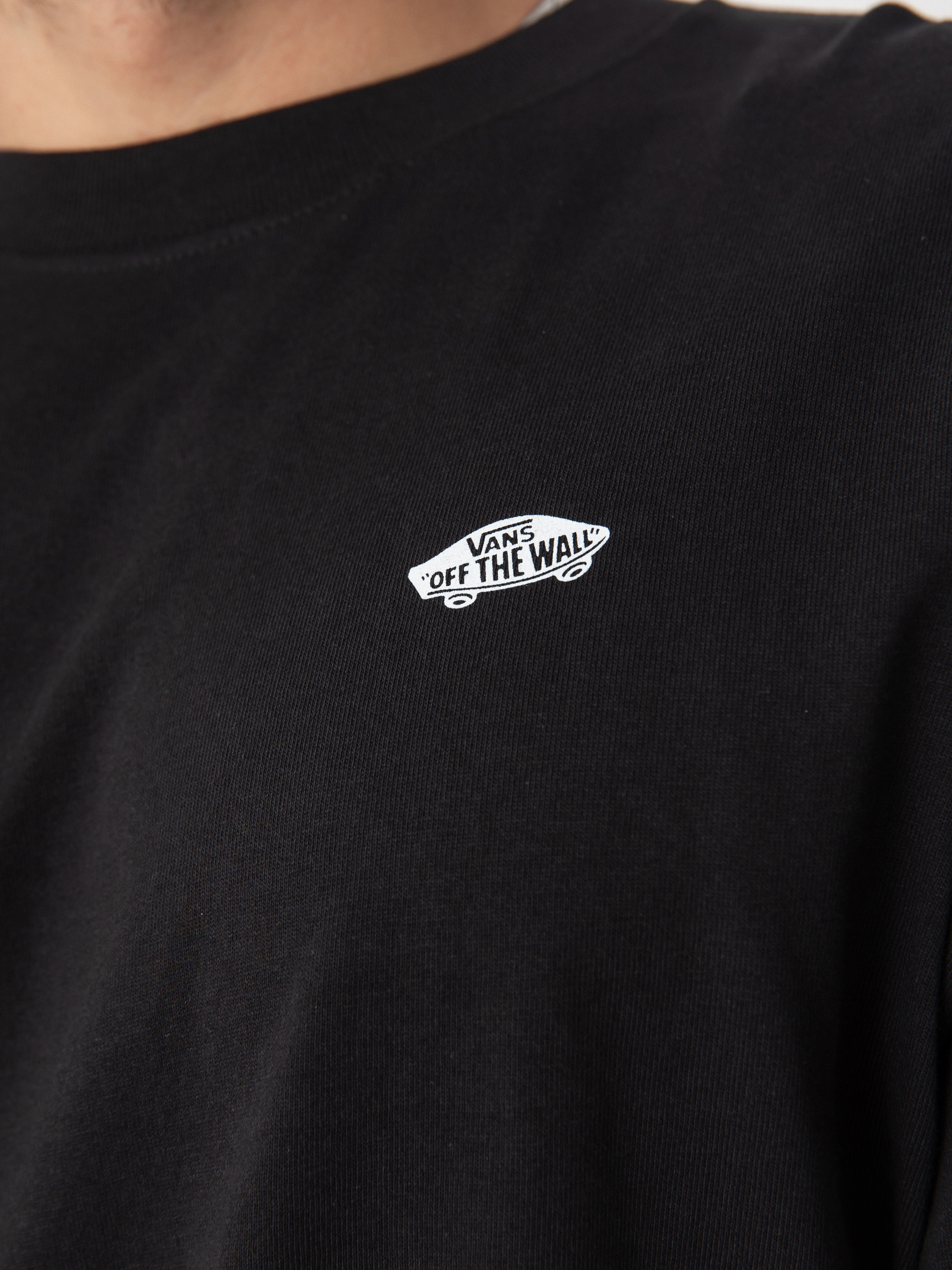 Triko Vans Style 76 Ll Loose (black/white)