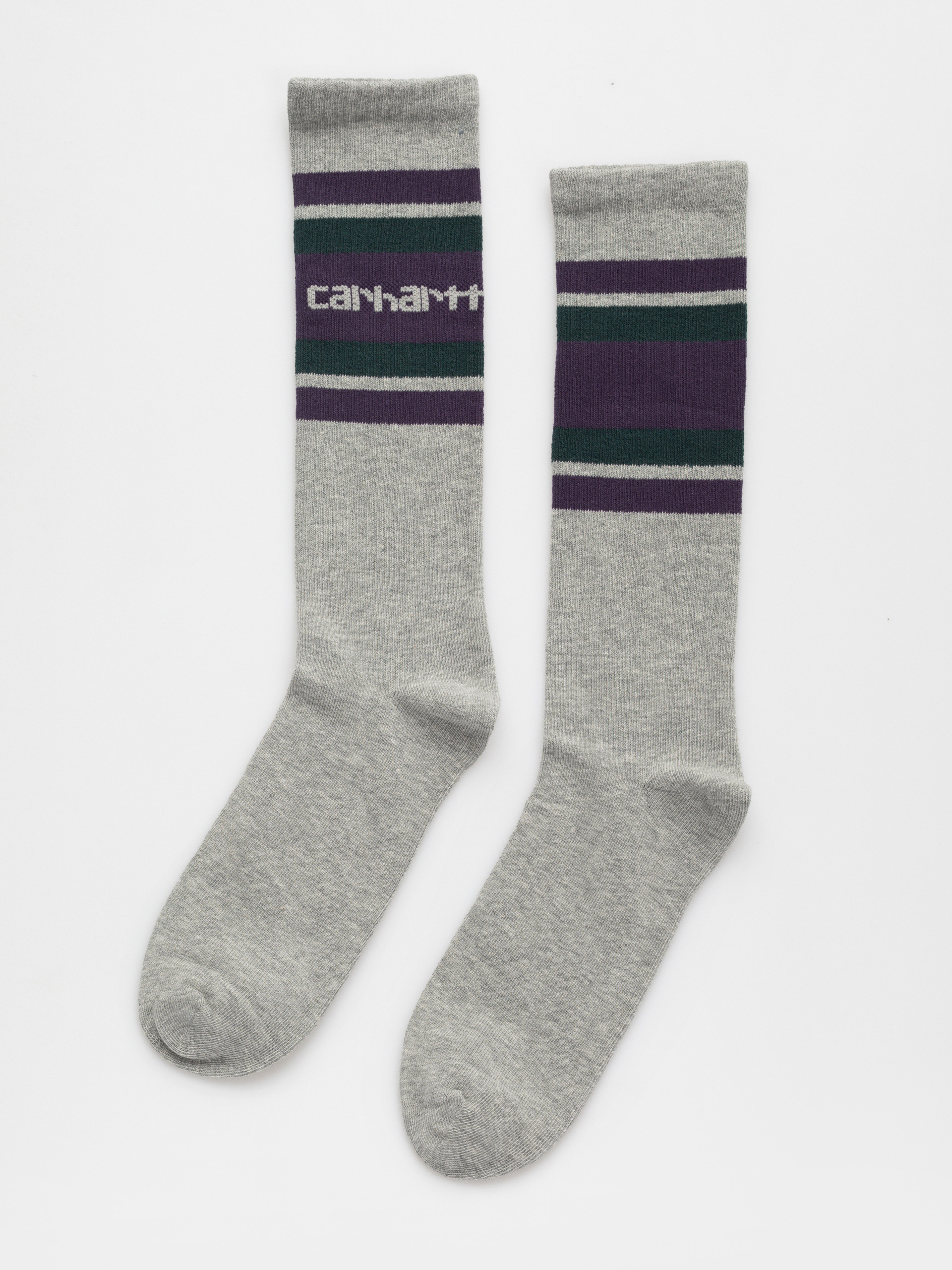 Ponožky Carhartt WIP Connors (grey heather/lakers/dark fir)