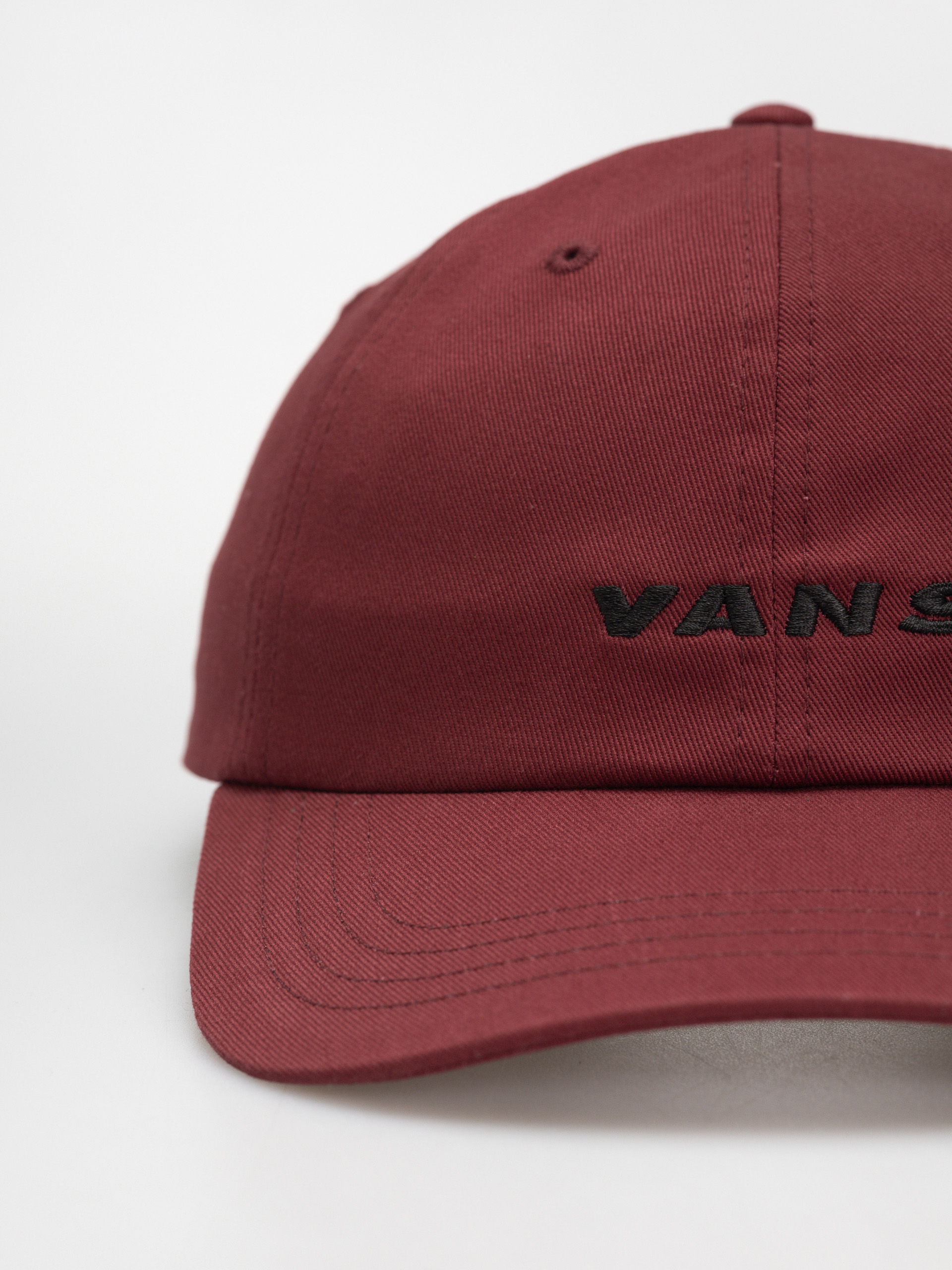 Kšiltovka  Vans Check Side Curved Bill Jockey (bordeaux)