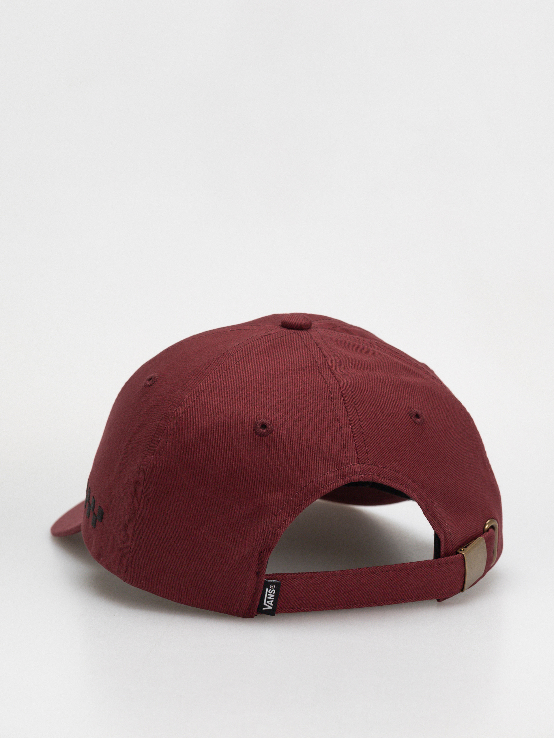 Kšiltovka  Vans Check Side Curved Bill Jockey (bordeaux)