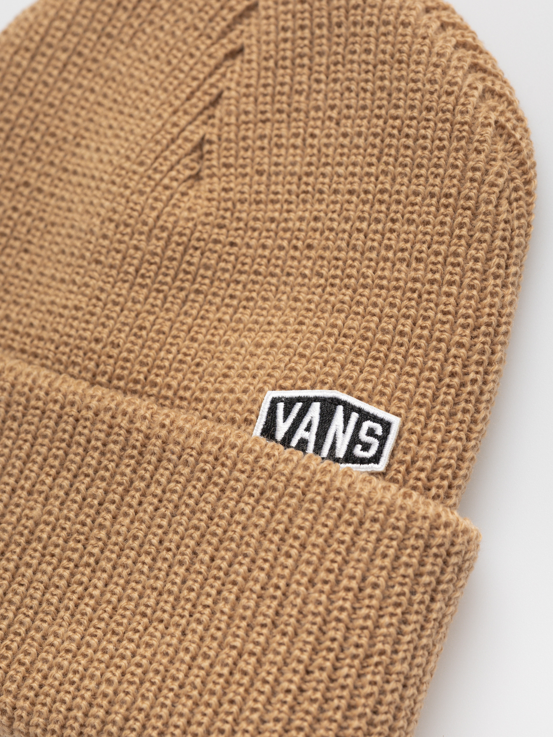 Čepice Vans Hex Patch Cuff (warm taupe)