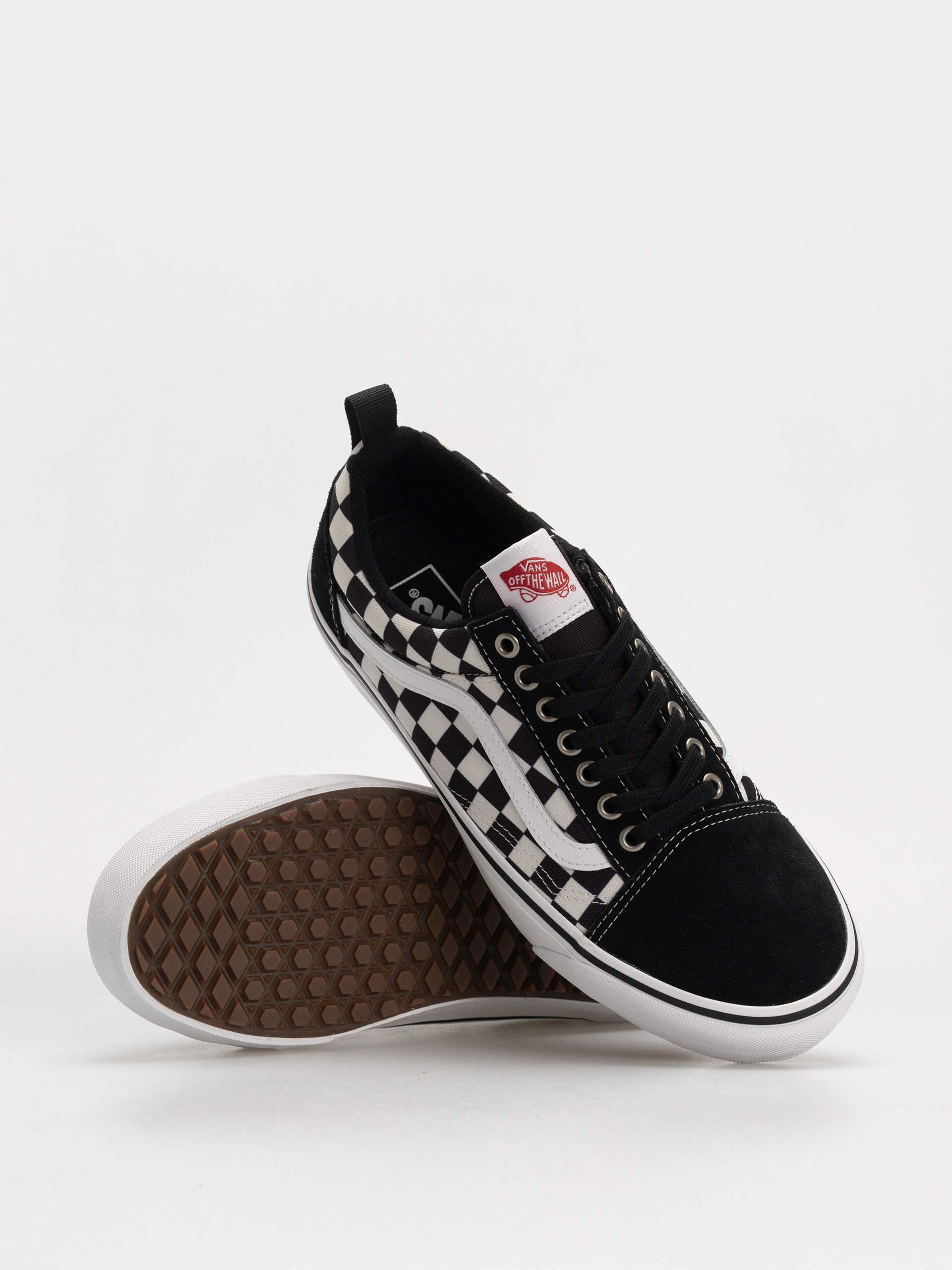 Boty Vans Mte Old Skool Insulated (black/white checker)
