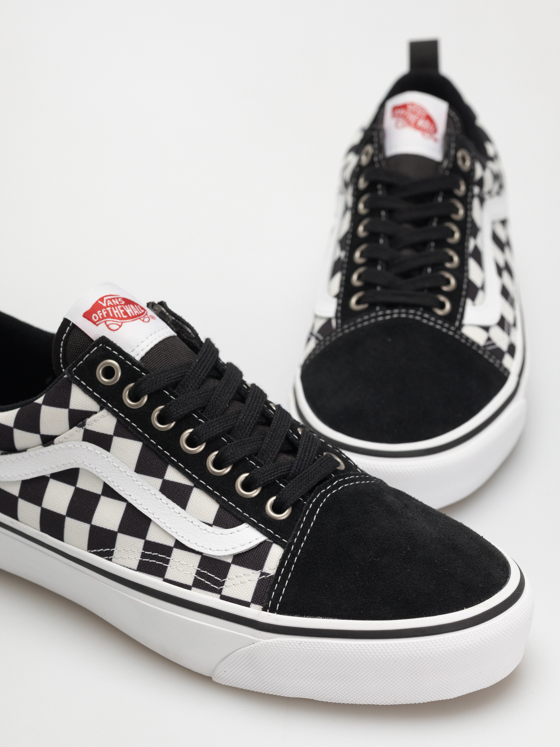 Boty Vans Mte Old Skool Insulated (black/white checker)