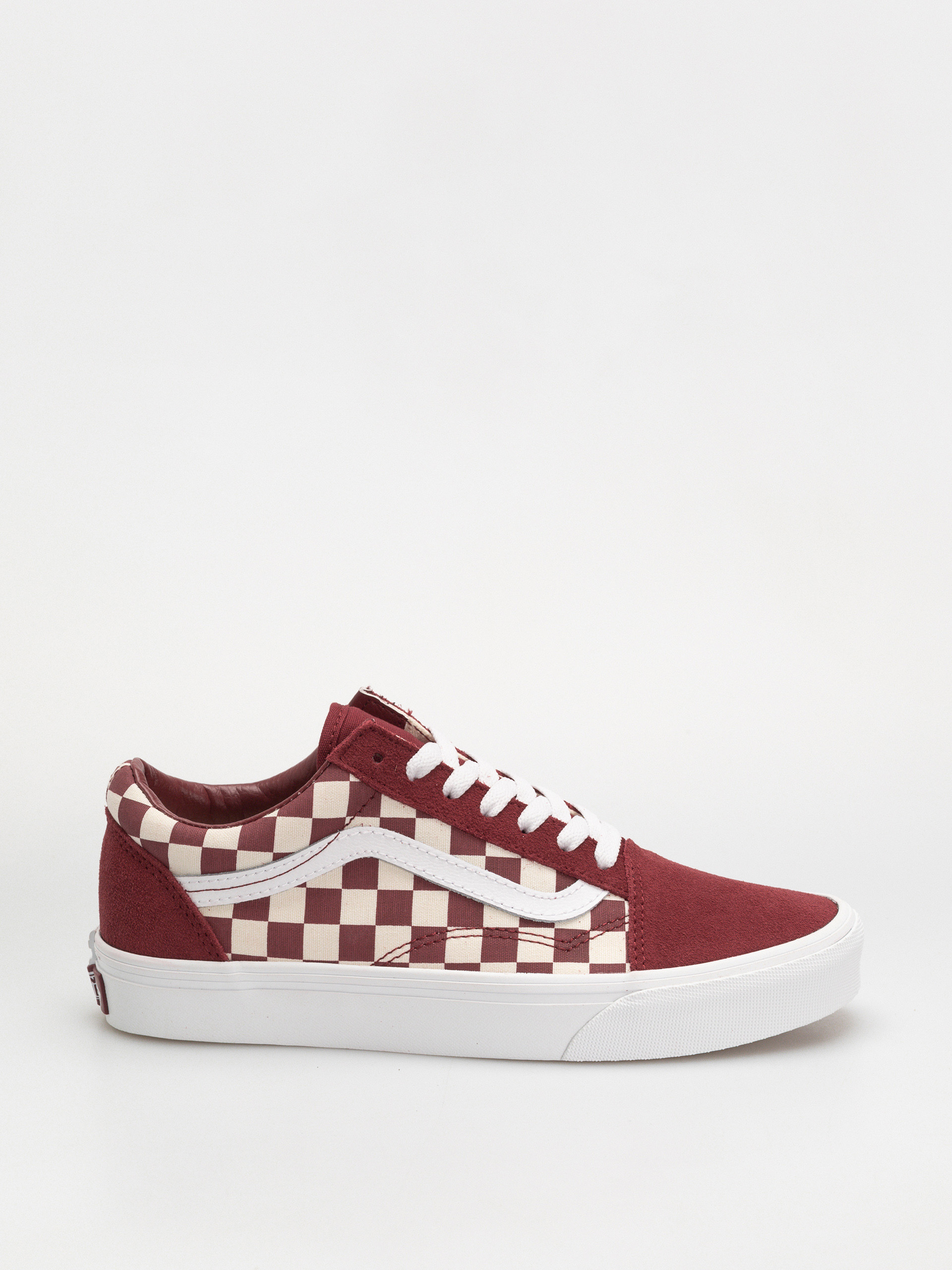 Boty Vans Old Skool (checkerboard red/white)