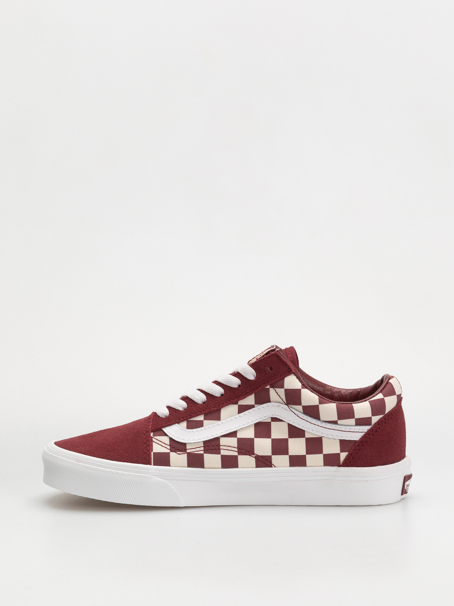 Boty Vans Old Skool (checkerboard red/white)