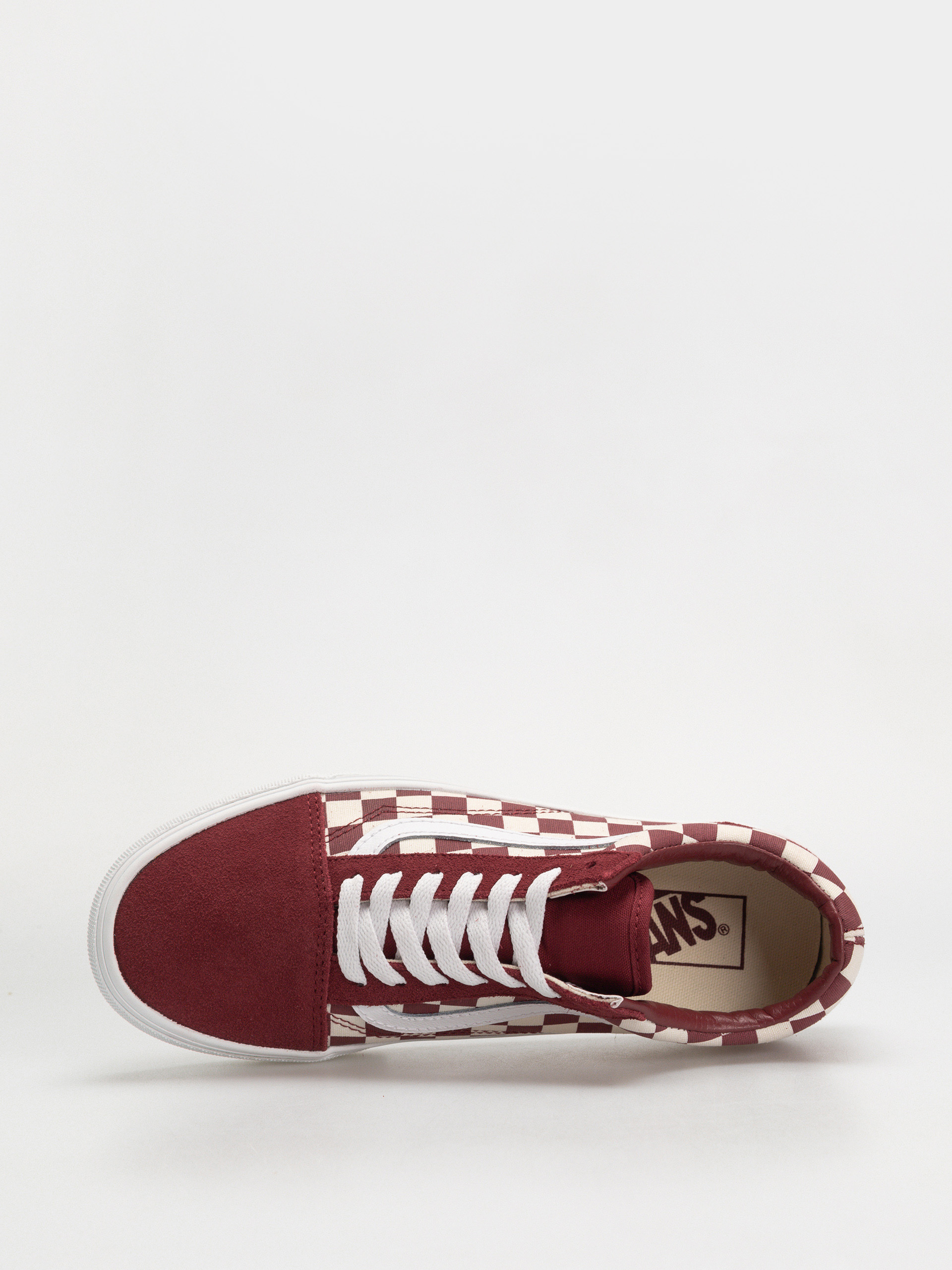 Boty Vans Old Skool (checkerboard red/white)