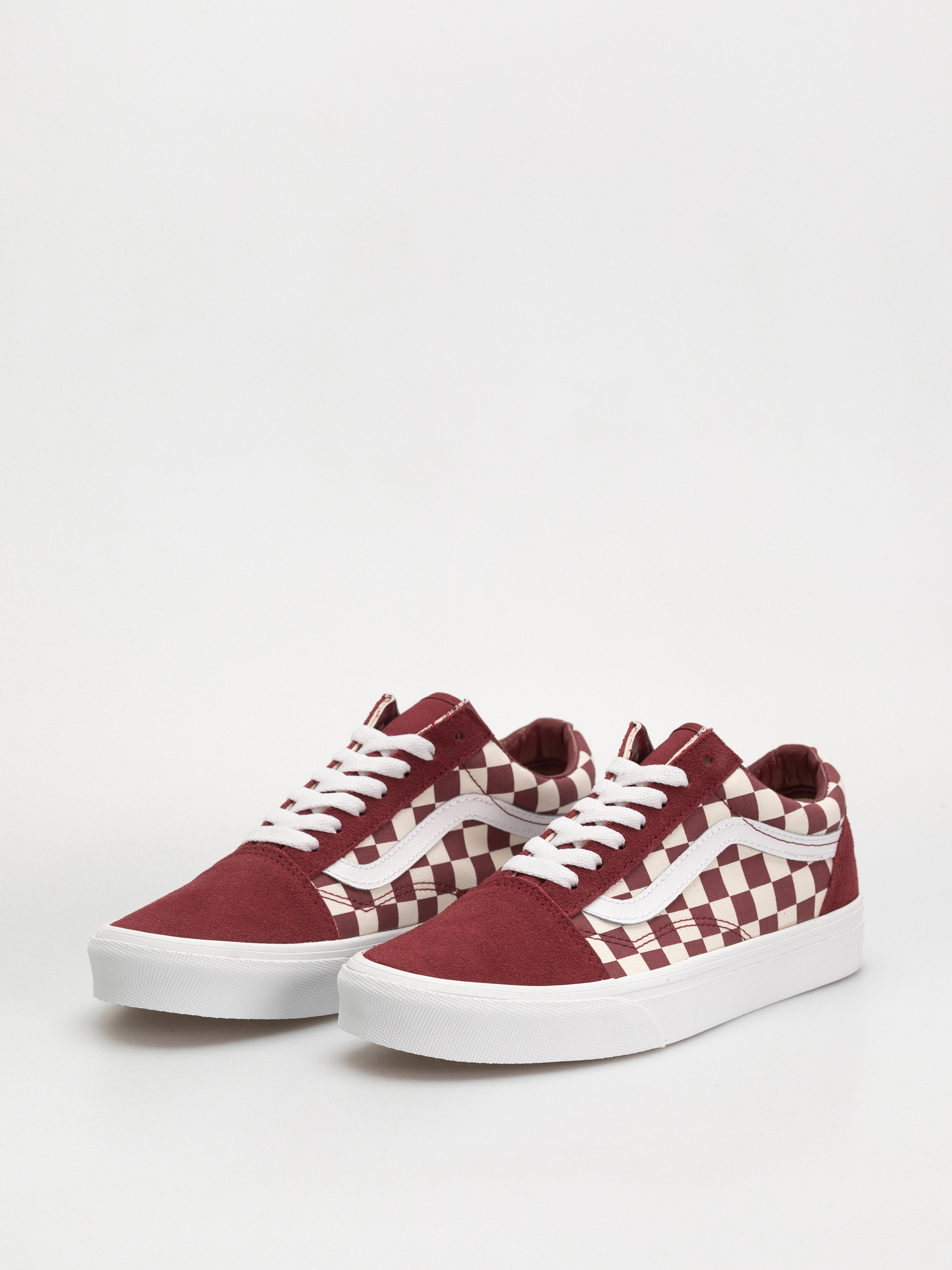 Boty Vans Old Skool (checkerboard red/white)