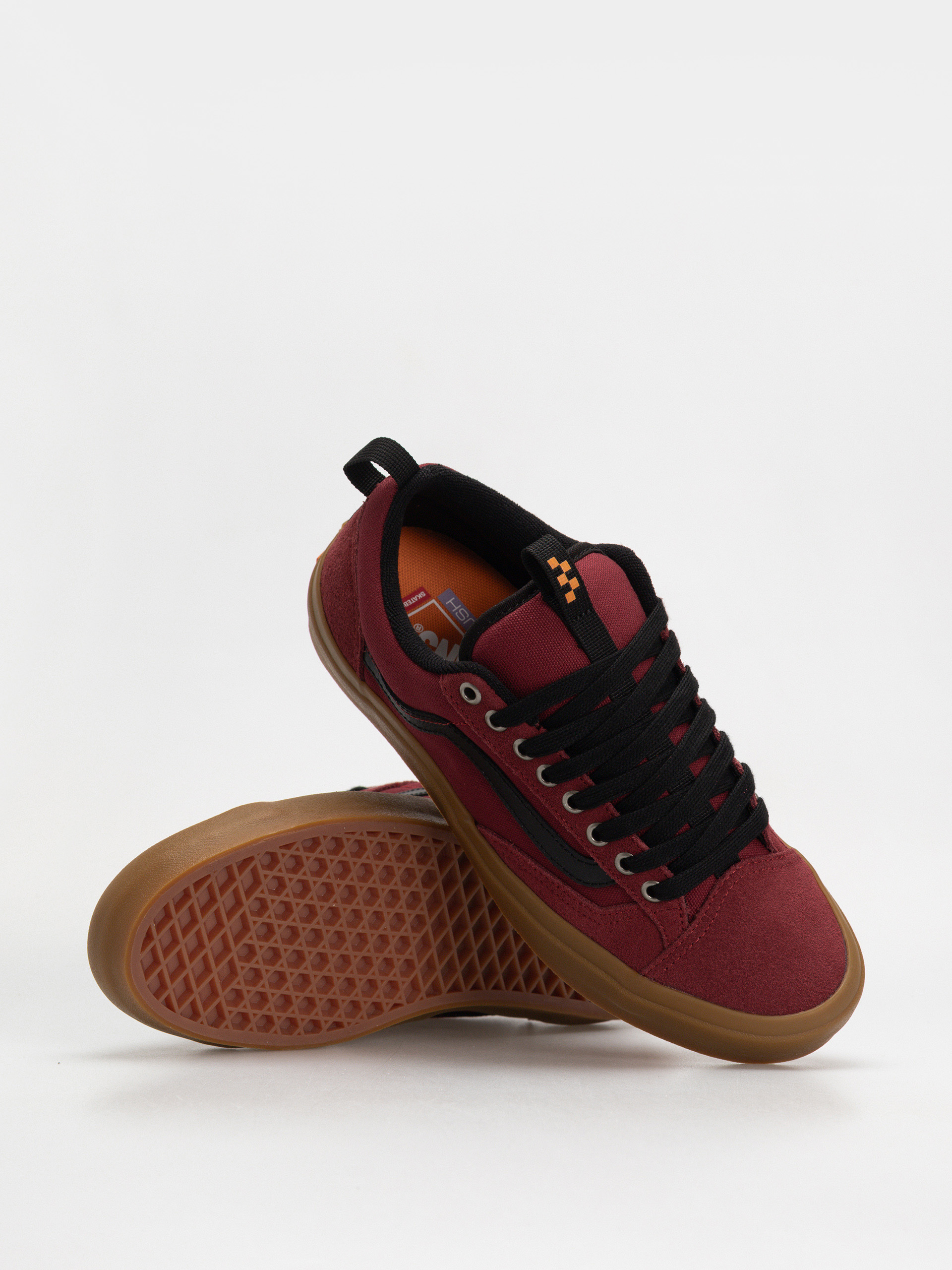 Boty Vans Skate Old Skool 36 + (gum burgundy)
