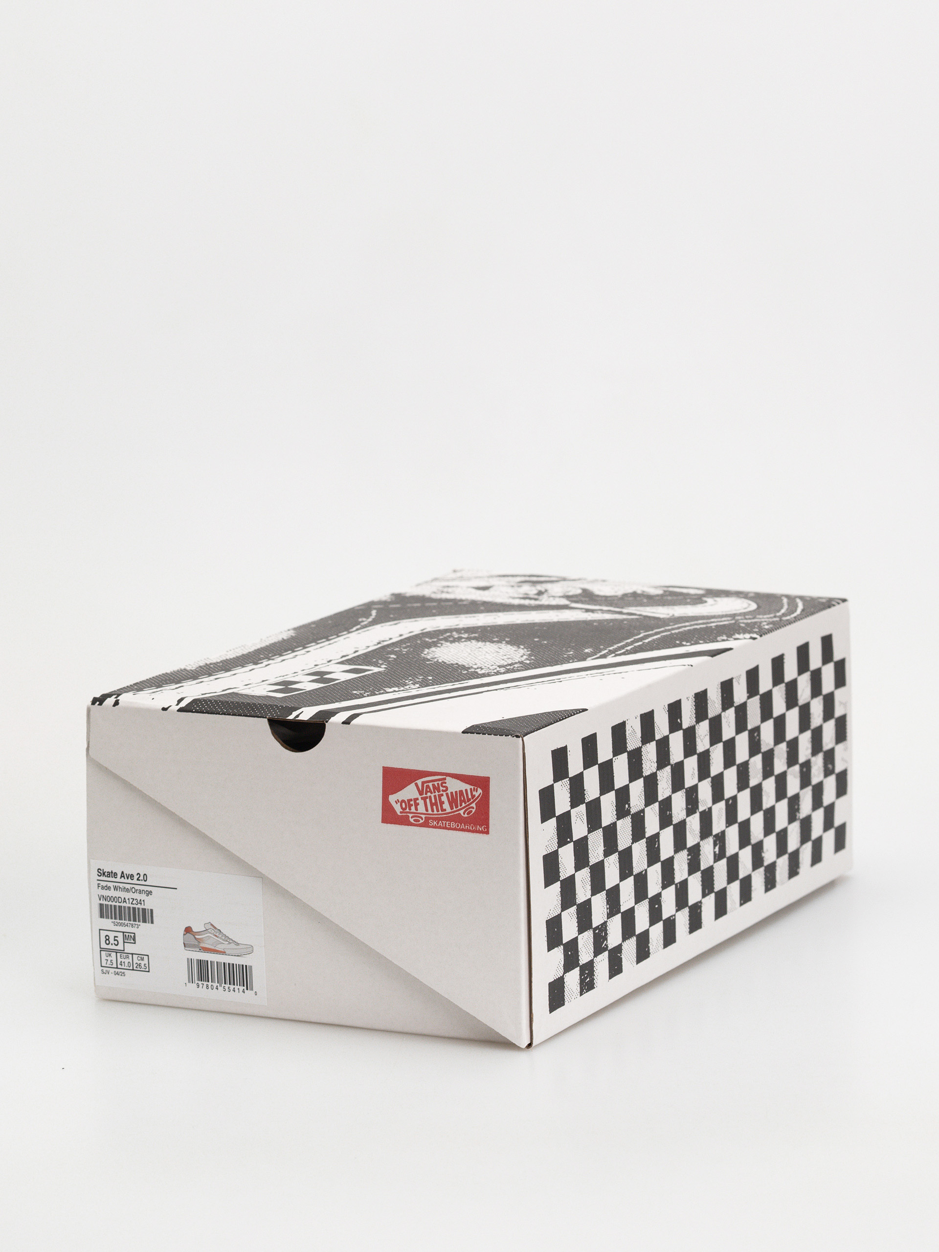 Boty Vans Skate Ave 2.0 (fade white/orange)