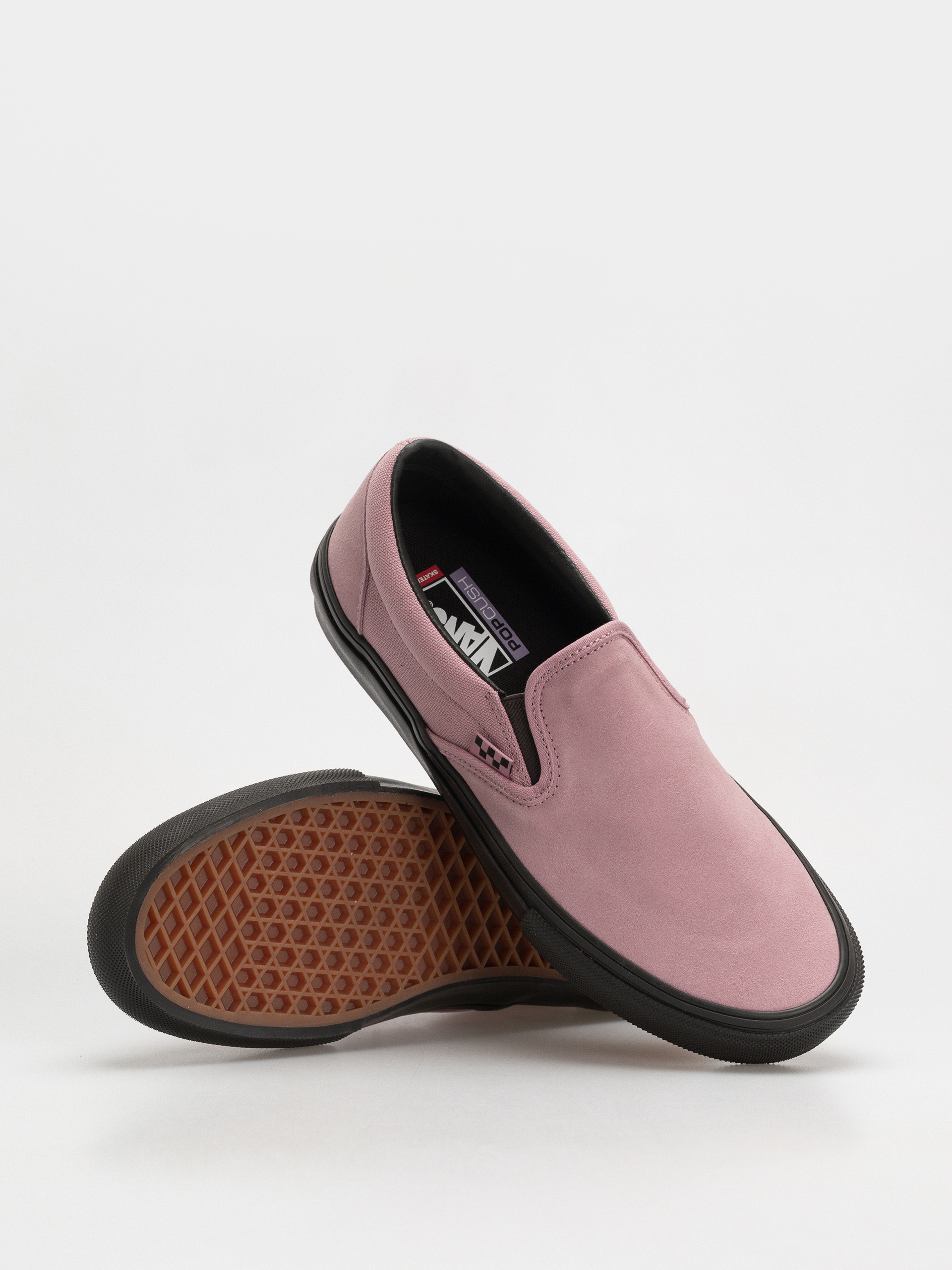 Boty Vans Skate Slip On (pink/black)