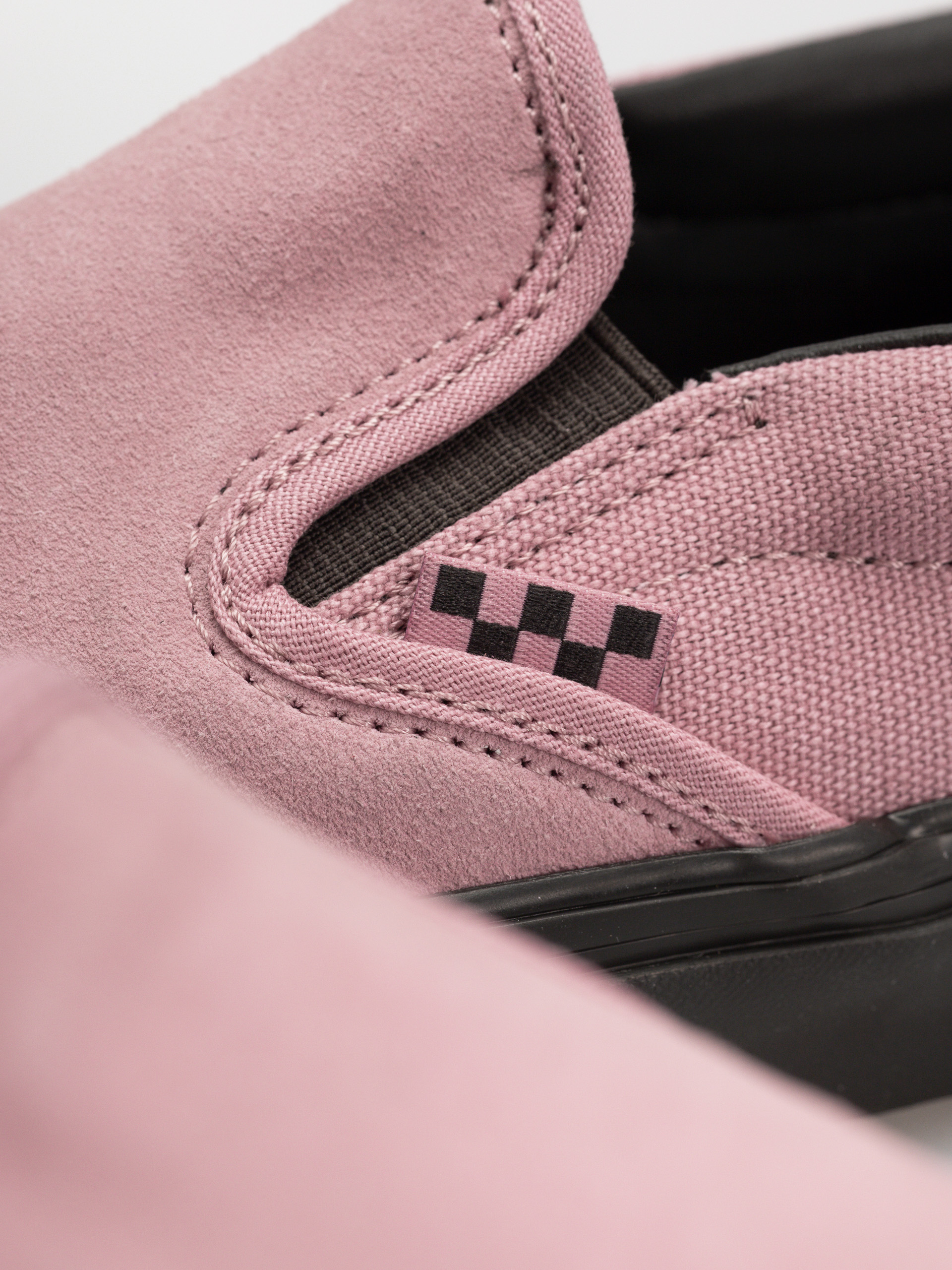 Boty Vans Skate Slip On (pink/black)